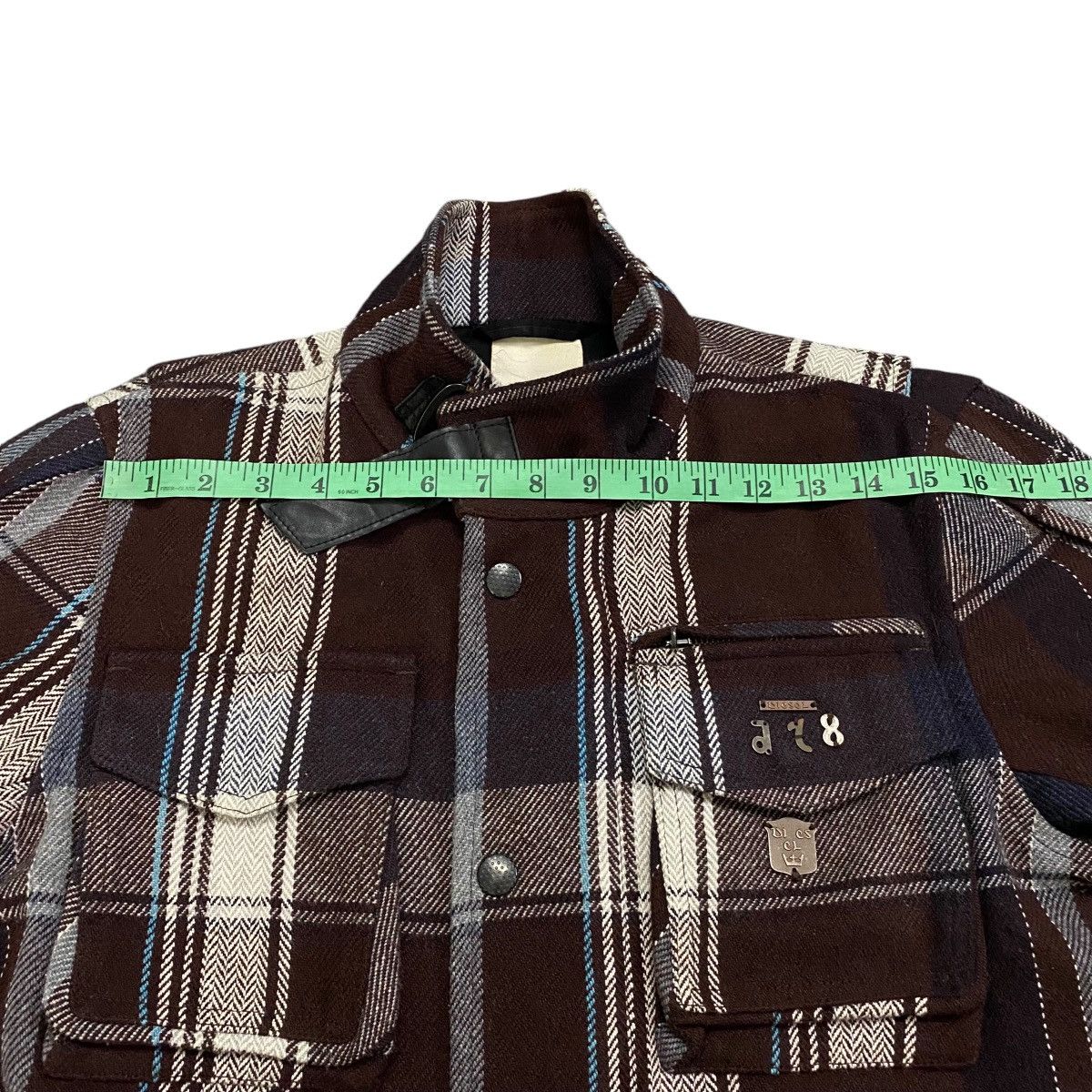 Diesel × Diesel Black Gold Vintage Diesel Wool Button/Zipper Jacket S Size Brown Colour Size US S / EU 44-46 / 1 - 19 Thumbnail
