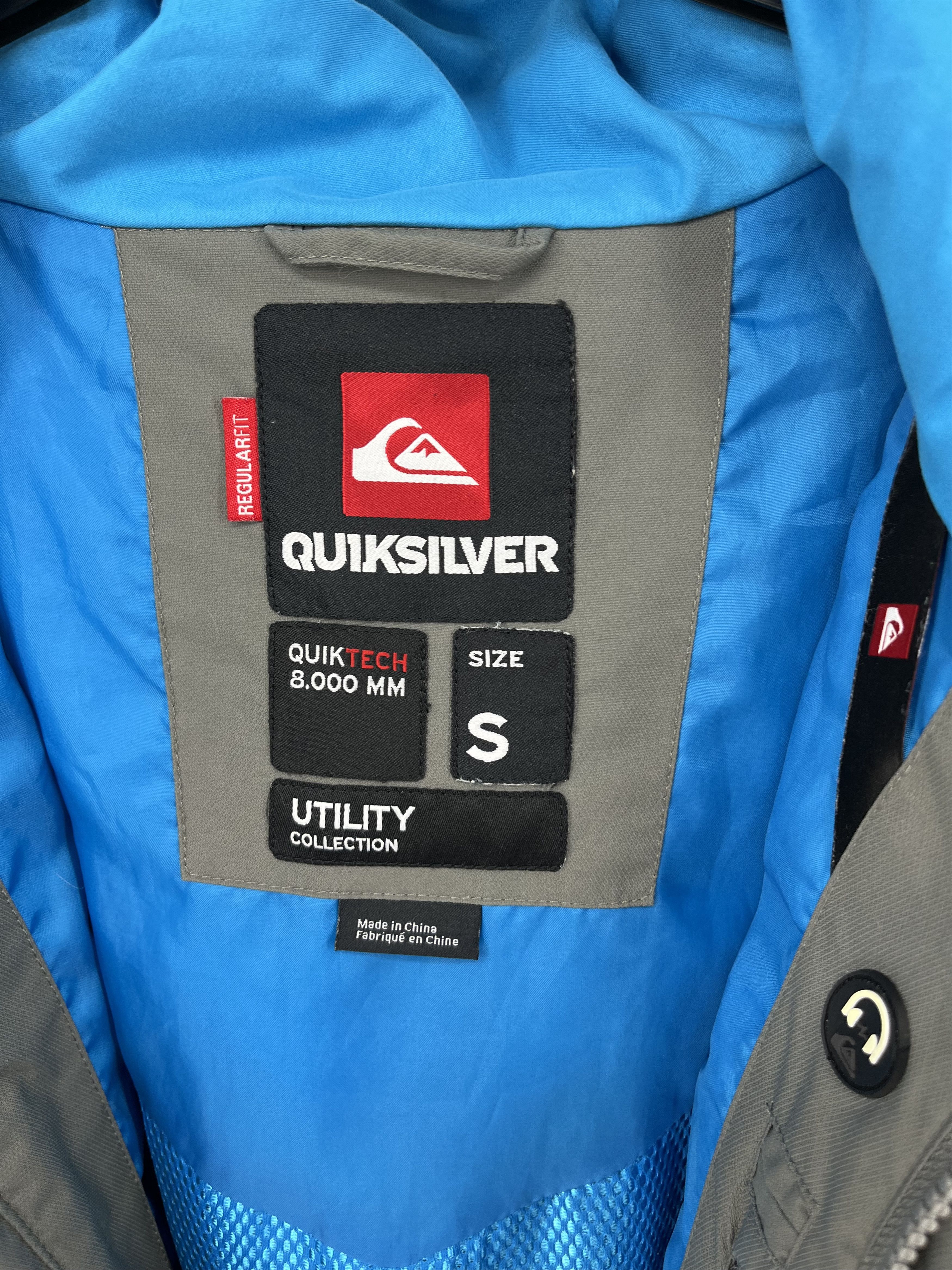 Quiksilver Quiksilver Utility Reg Fit Quicktech 8k Snowboard Ski Jacket Size US S / EU 44-46 / 1 - 17 Thumbnail