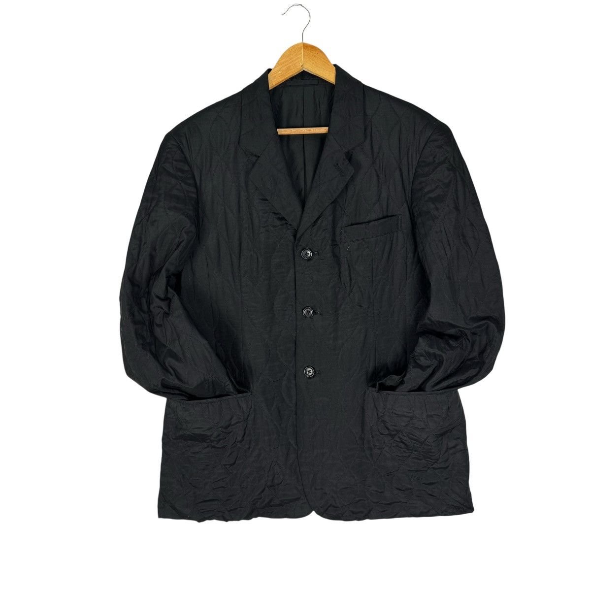 Yohji Yamamoto 🌟Y’S FOR MEN RED LABEL QUILTED BLAZER COAT Size US M / EU 48-50 / 2 - 6 Thumbnail