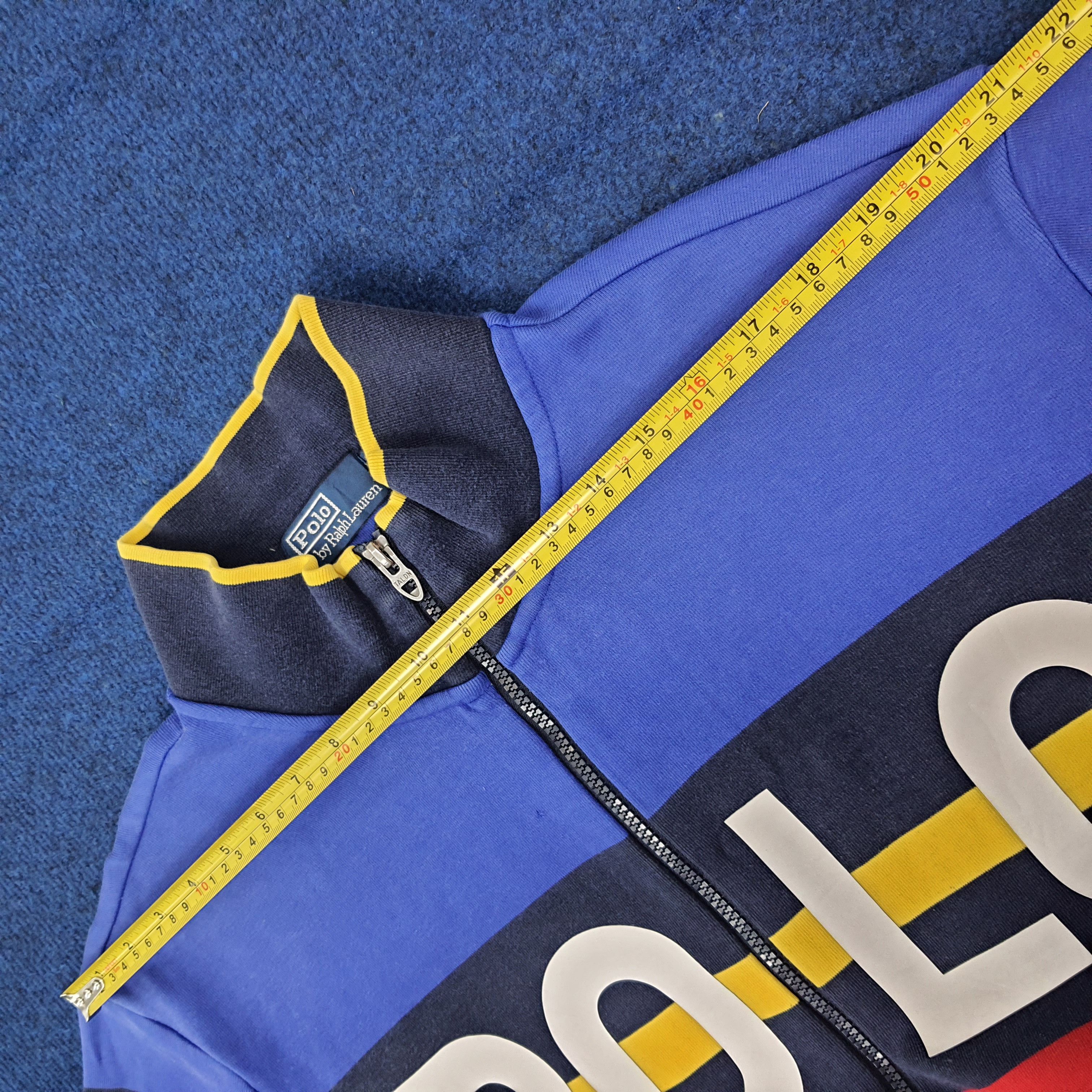 Polo Ralph Lauren Polo by Ralph Lauren Hi Tech Full Zip Retro Sweater C269N3 Size US XL / EU 56 / 4 - 16 Thumbnail