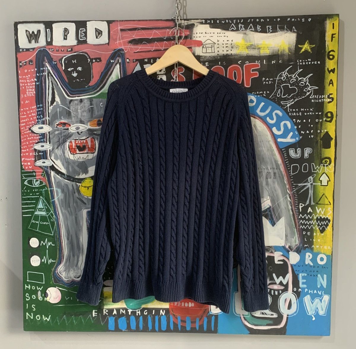 Christian Dior Monsieur Vintage Christian Dior Knitwear Hedi Slimane Sweater Size US L / EU 52-54 / 3 - 1 Thumbnail
