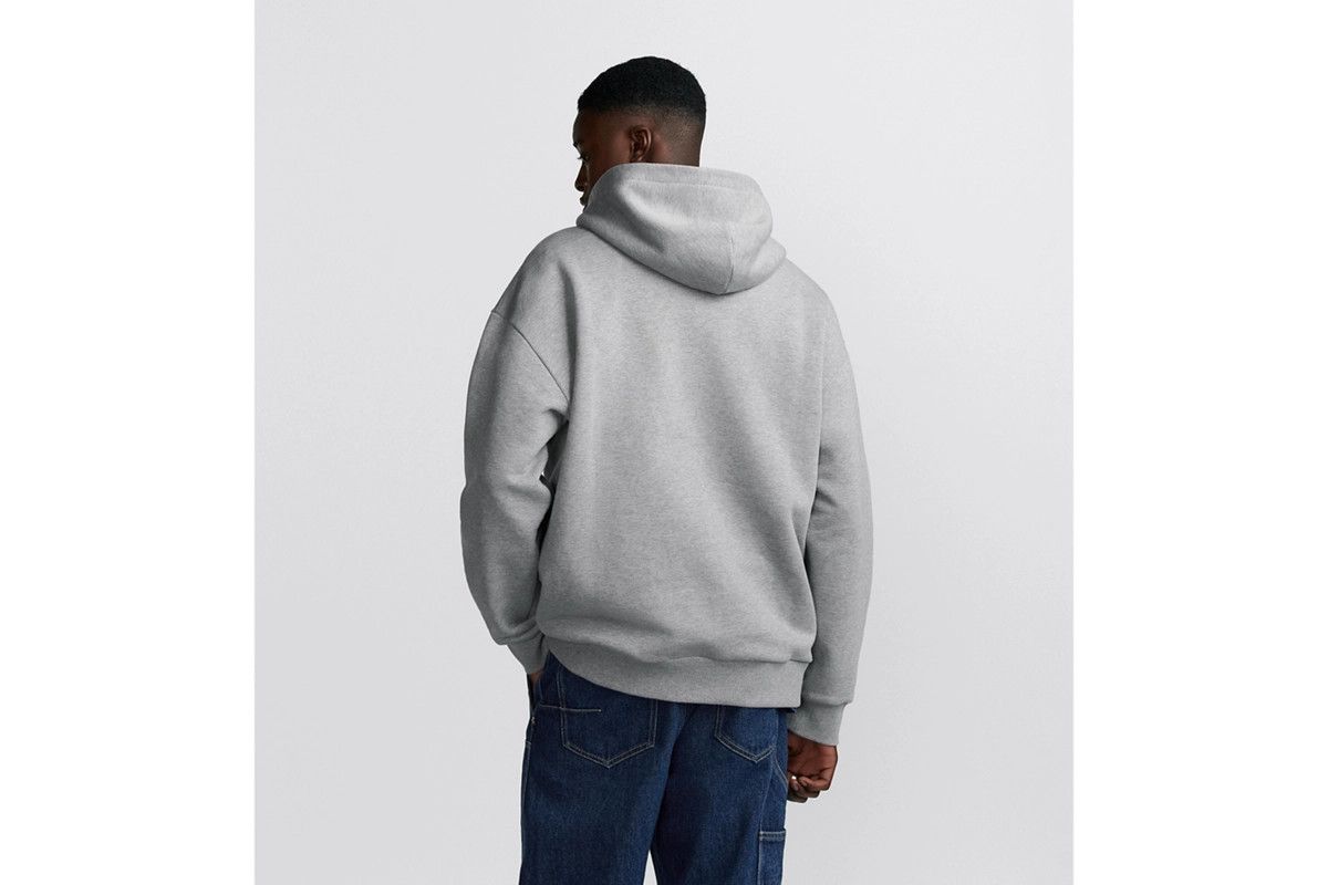 Dior o1bcso1str0226 Tag Hooded Sweatshirt in Grey Size US L / EU 52-54 / 3 - 5 Thumbnail