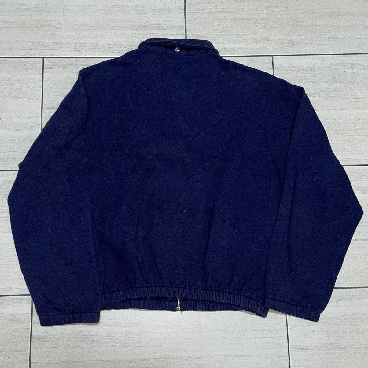 Polo Ralph Lauren × Vintage Polo Ralph Lauren 90s Zip Up Scribble Gold Size US XL / EU 56 / 4 - 5 Thumbnail