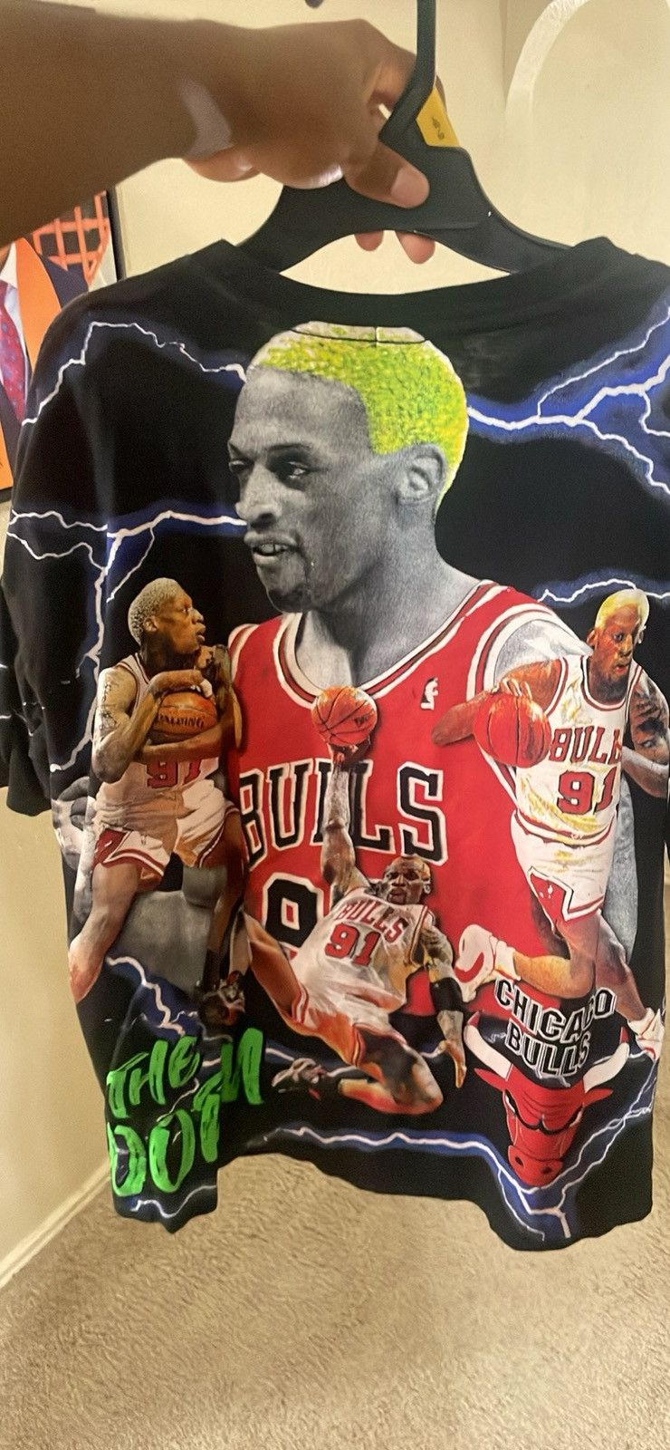 Other Dennis Rodman Vintage Styled Tee Size US L / EU 52-54 / 3 - 2 Thumbnail