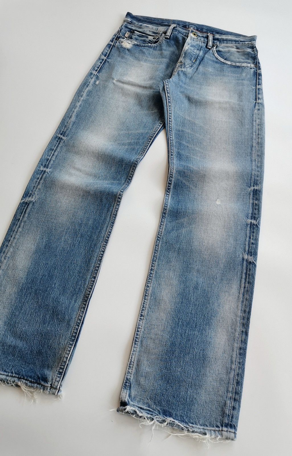 Ralph Lauren Ralph Lauren Mercer Slim Straight Distressed Jeans Size US 30 / EU 46 - 3 Thumbnail