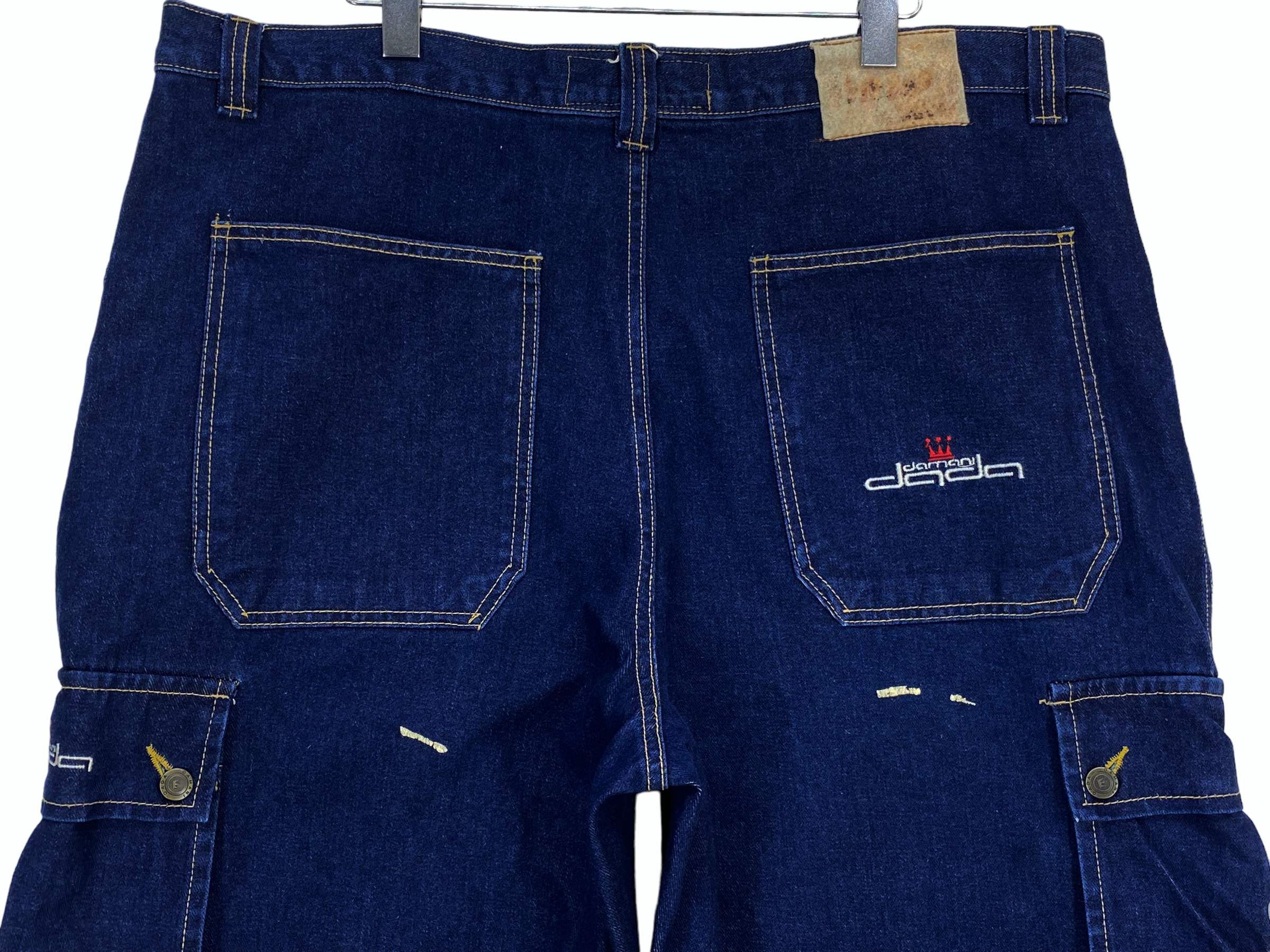 Damani Dada Damani Dada Cargo Jeans Dada Baggy Hip Hop Skateboards Jeans Size US 42 / EU 58 - 5 Thumbnail