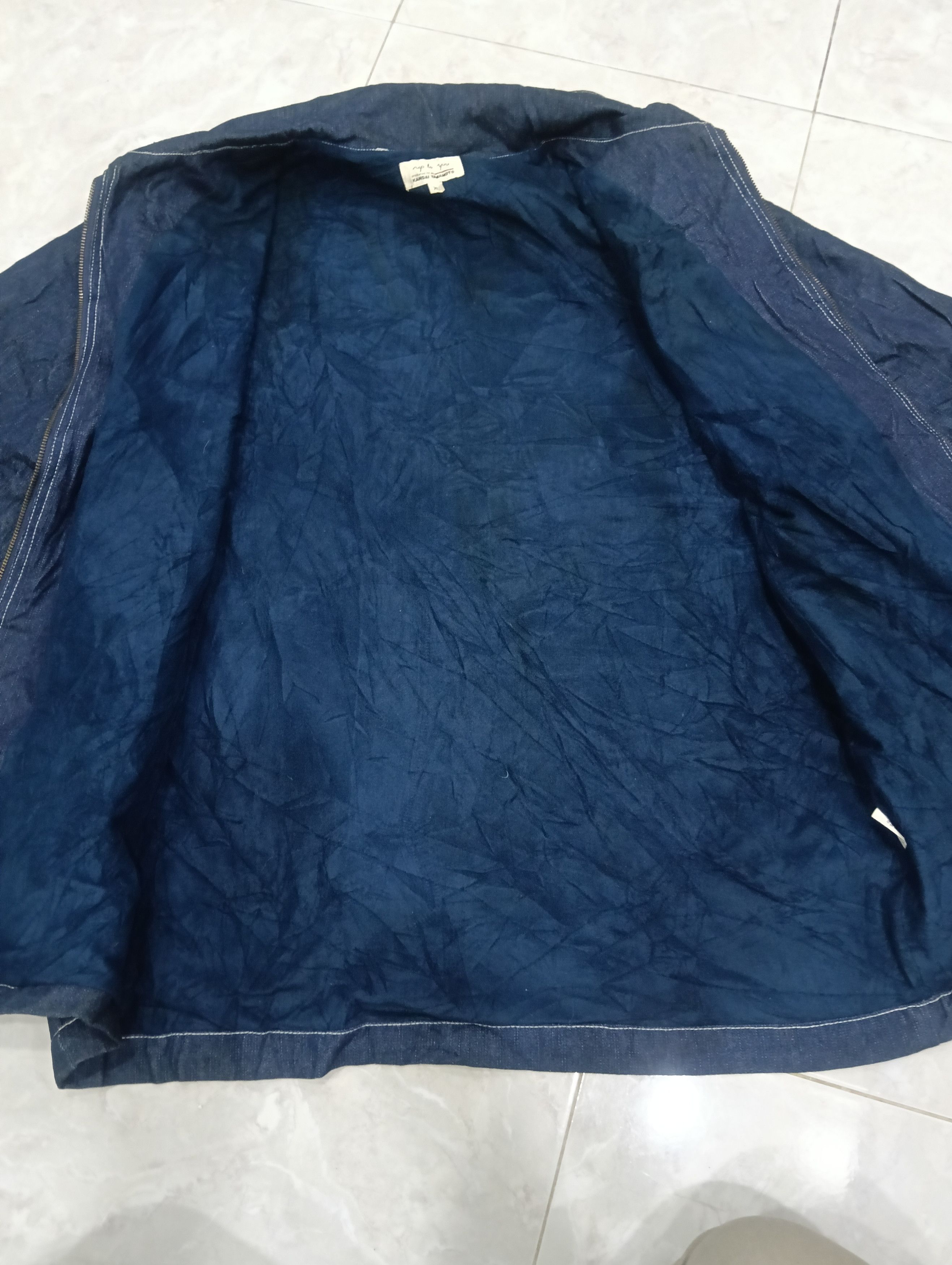 Japanese Brand × Kansai Yamamoto × Yohji Yamamoto Kansai Yamamoto Big Logo Size US XL / EU 56 / 4 - 4 Thumbnail