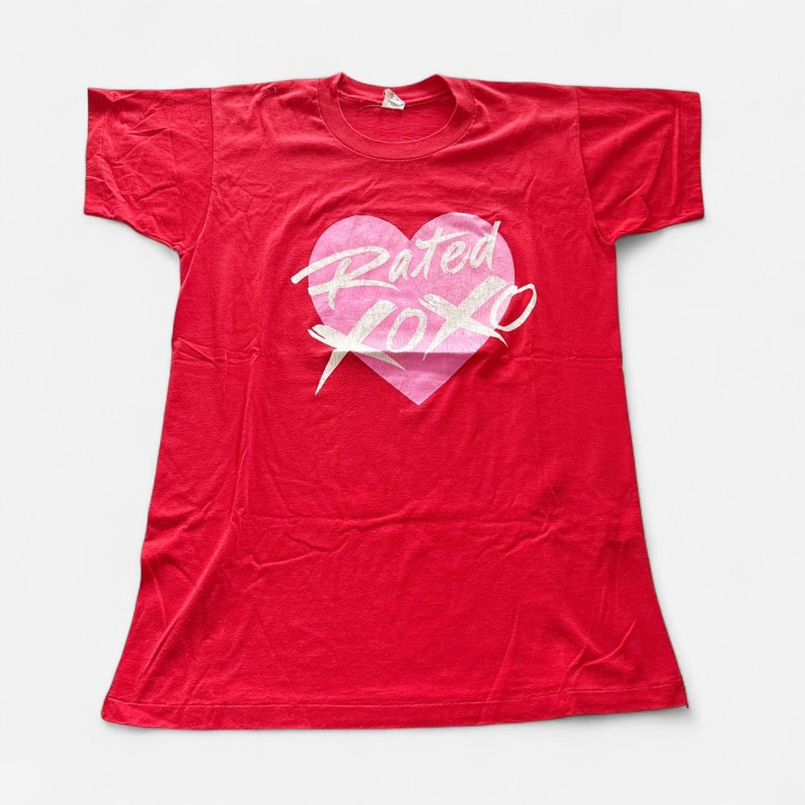 Other Vintage 80s 90s Rated XoXo Valentines Graphic Tee, One Size Size US M / EU 48-50 / 2 - 1 Thumbnail