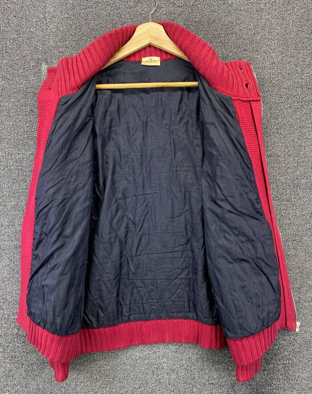 Avirex Vintage Avirex Civilian & Military Tailors Knitted Jacket Size US M / EU 48-50 / 2 - 6 Thumbnail