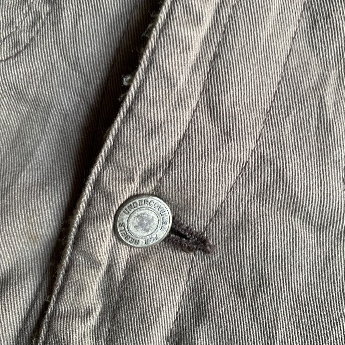 Undercover AW11 Shearling Hoodie Trucker Jacket Size US S / EU 44-46 / 1 - 5 Thumbnail