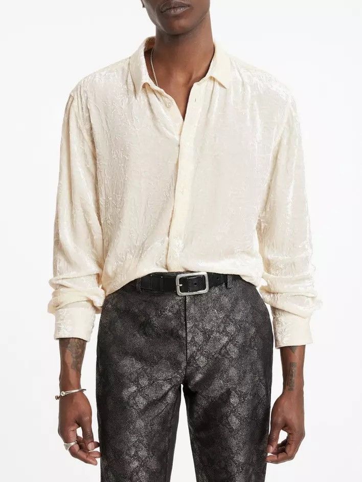 John Varvatos Batik shirt. Medium Size US M / EU 48-50 / 2 - 1 Thumbnail