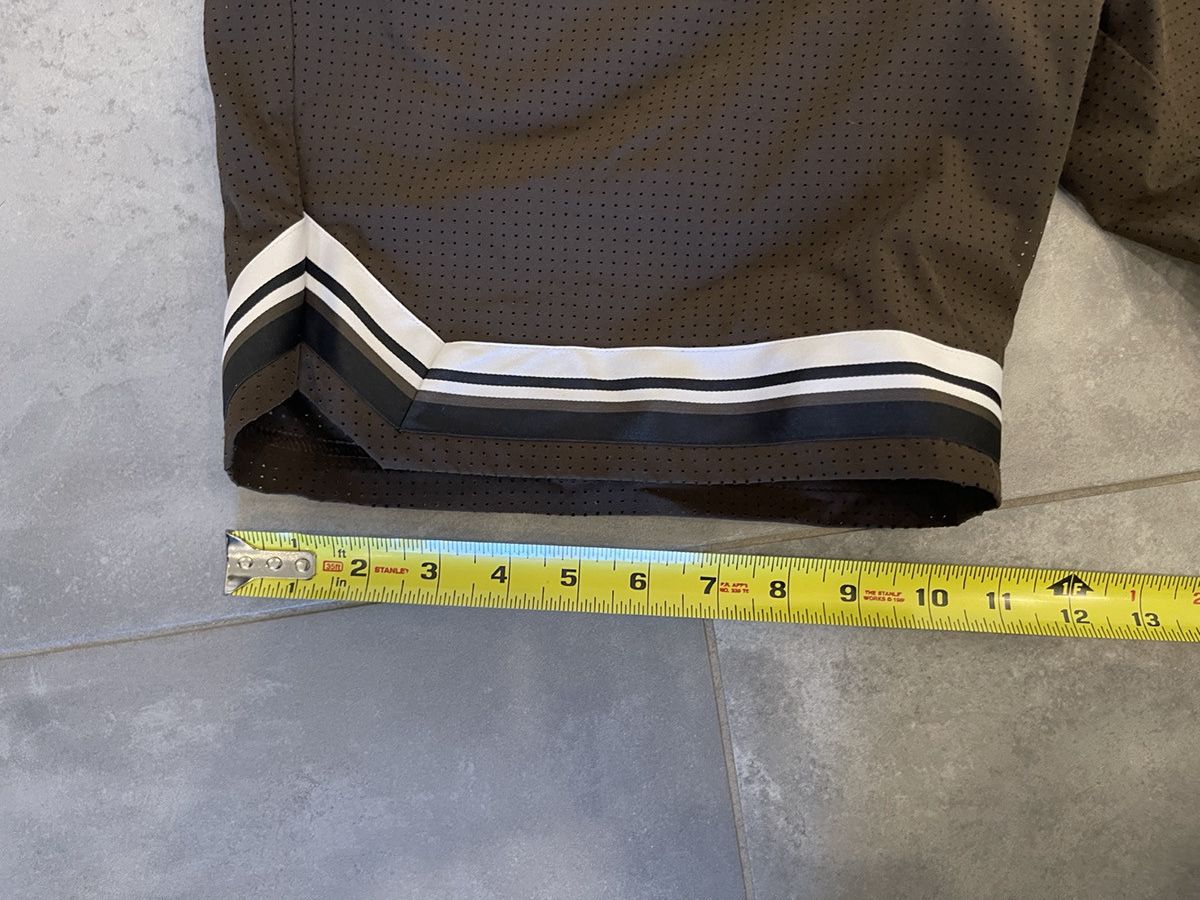 Alo Alo Brown Key Mesh Basketball Short Size US 32 / EU 48 - 8 Thumbnail
