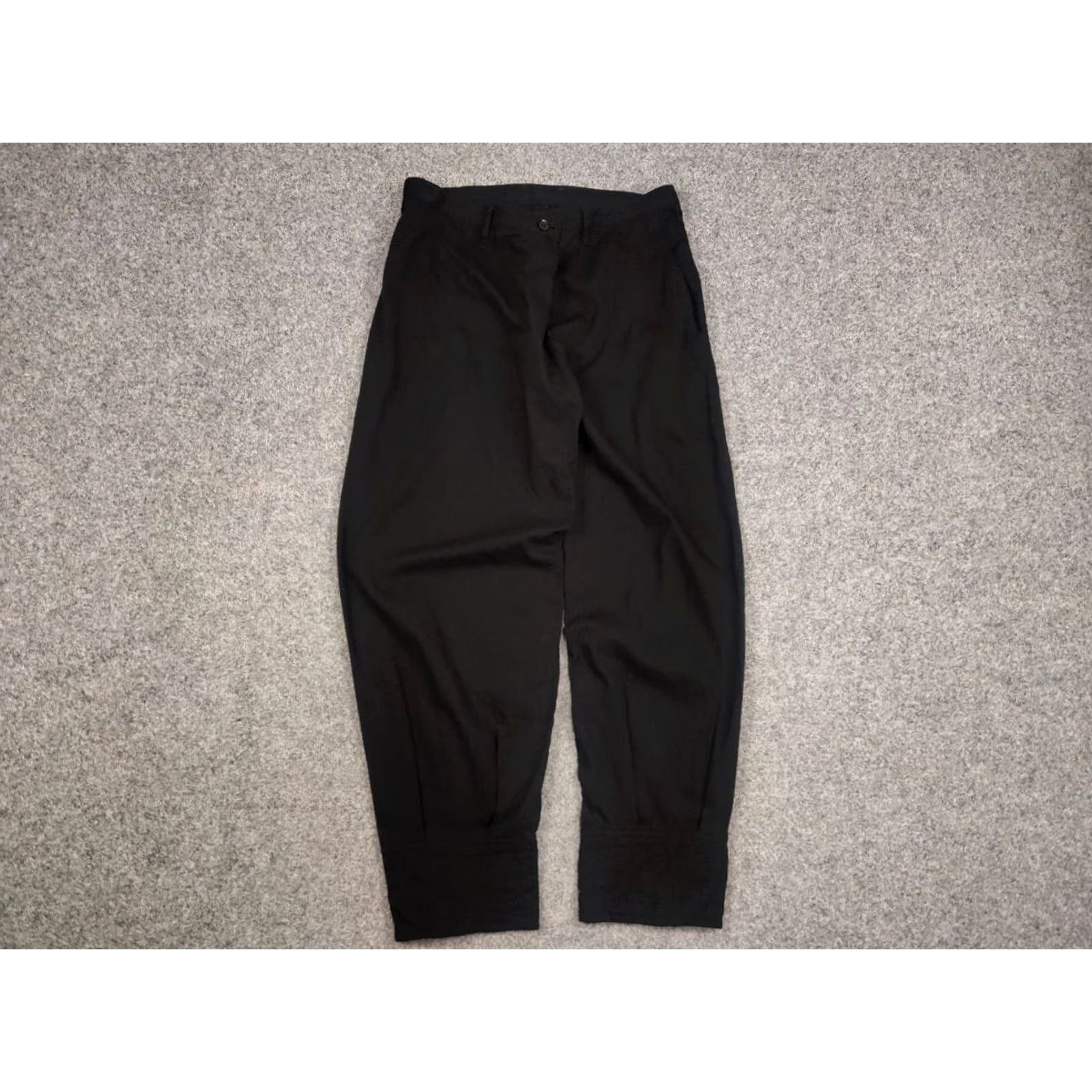 Yohji Yamamoto VINTAGE Yohji Yamamoto Baggy pants Shirt Mens 34 Black Cotton Linen Japan 90s Style Baggy Pant Size US 34 / EU 50 - 7 Thumbnail