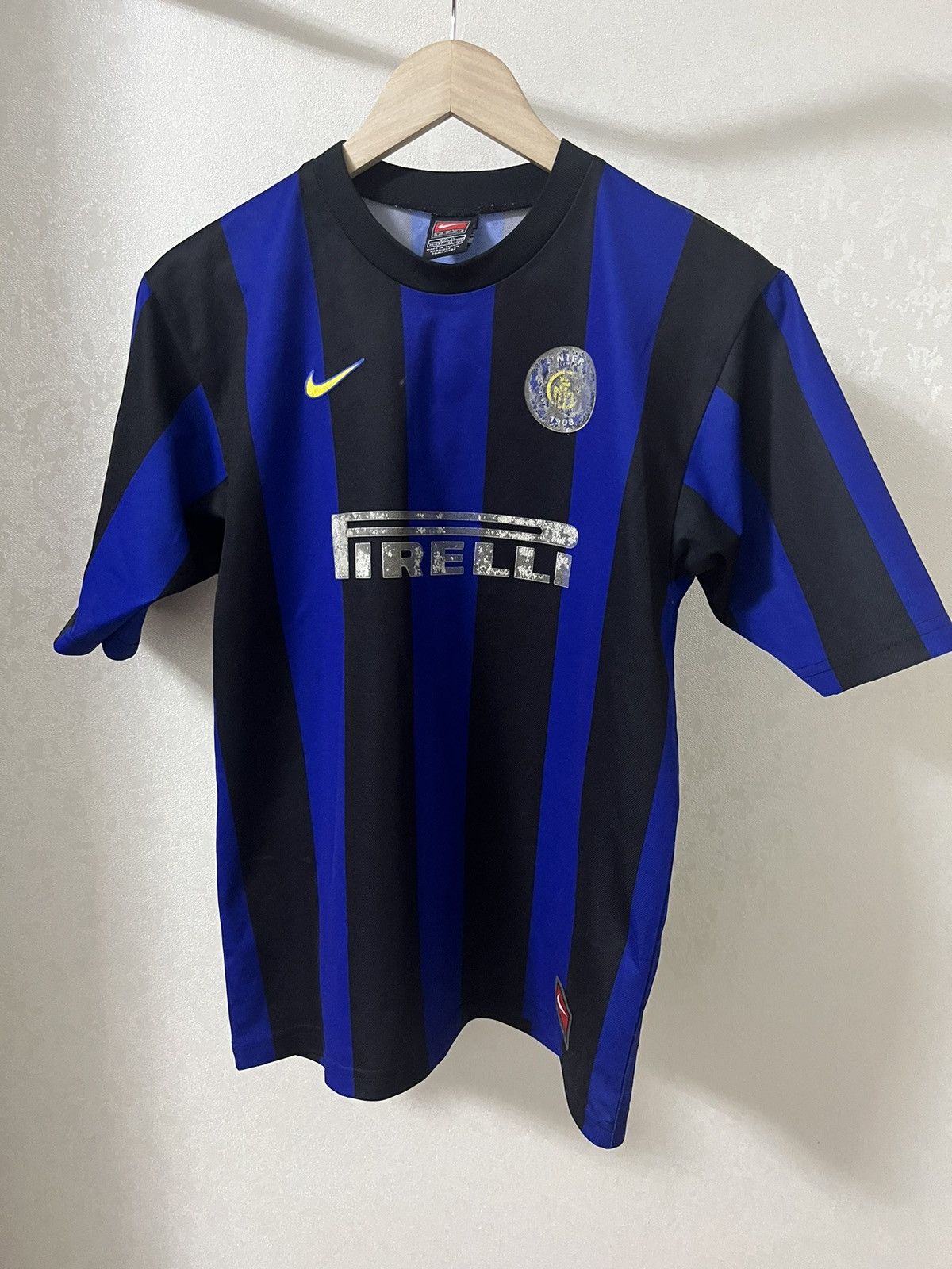 ウェア Nike 03/04 Inter Jersey L Nike Inter Milan 03/04 Stankovic Home Jersey Size L