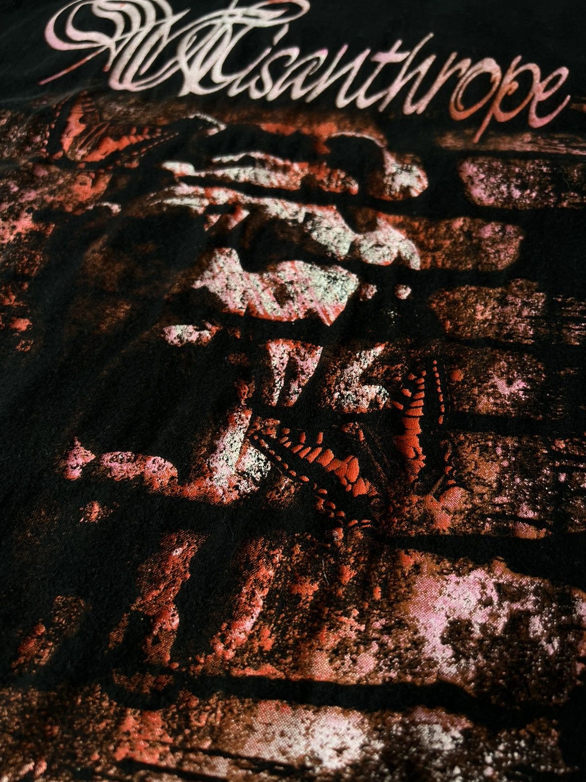 Band Tees × Vintage ‼️Vintage Misanthrope Horror Style Avant Garde Tee‼️ Size US L / EU 52-54 / 3 - 10 Thumbnail