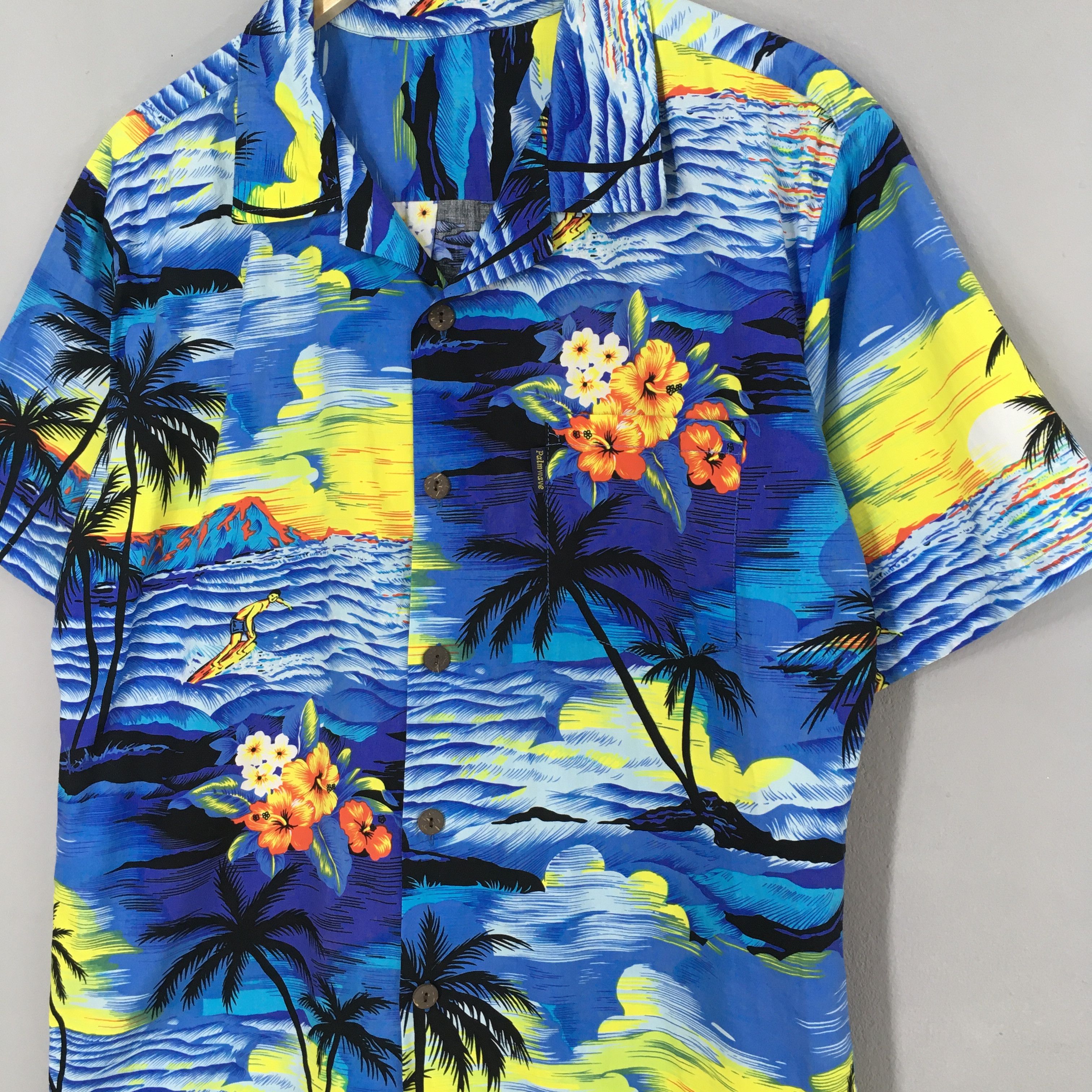 Vintage Vintage Hawaiian Aloha Coconut Tree Shirt Medium Size US M / EU 48-50 / 2 - 4 Thumbnail