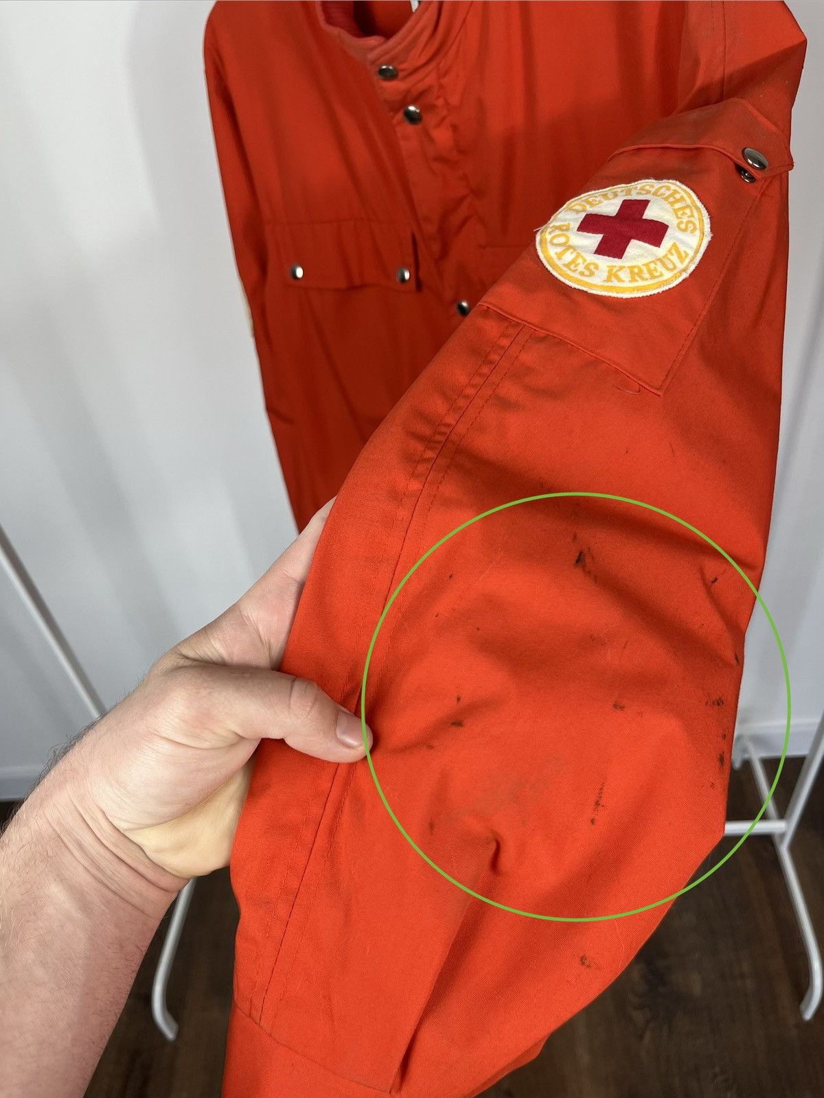 Other Vintage Red Cross Jacket Deutsches Rotes Kreuz West Germany Size US M / EU 48-50 / 2 - 6 Thumbnail