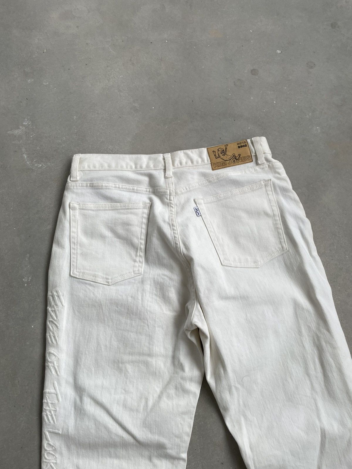 GU × Kim Jones GU X KIM JONES WHITE DENIM PANT Size US 30 / EU 46 - 5 Thumbnail