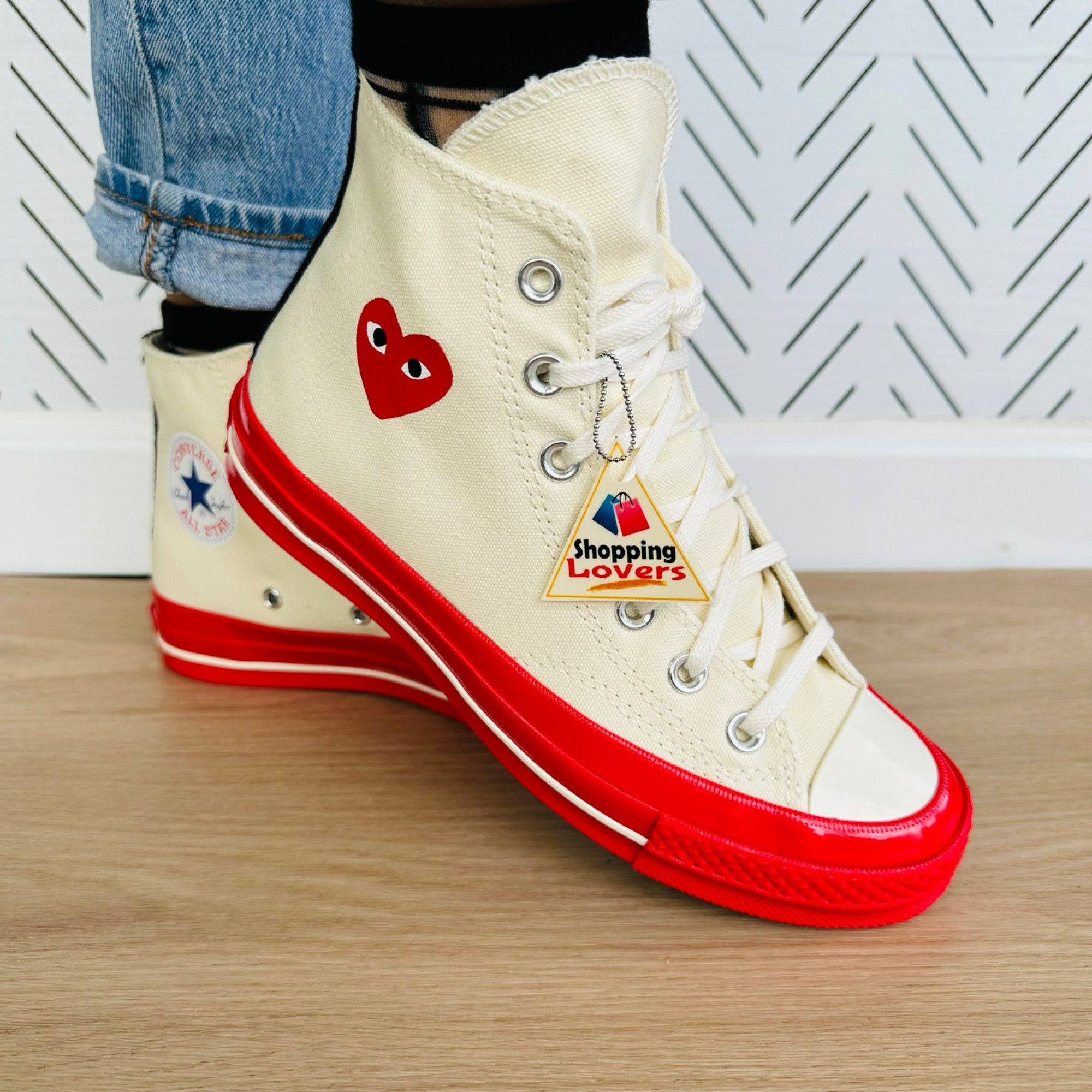 Converse ❤️Converse Chuck All Star 70 High 10.5 Women Shoes Comme des Size US 10.5 / IT 40.5 - 4 Thumbnail