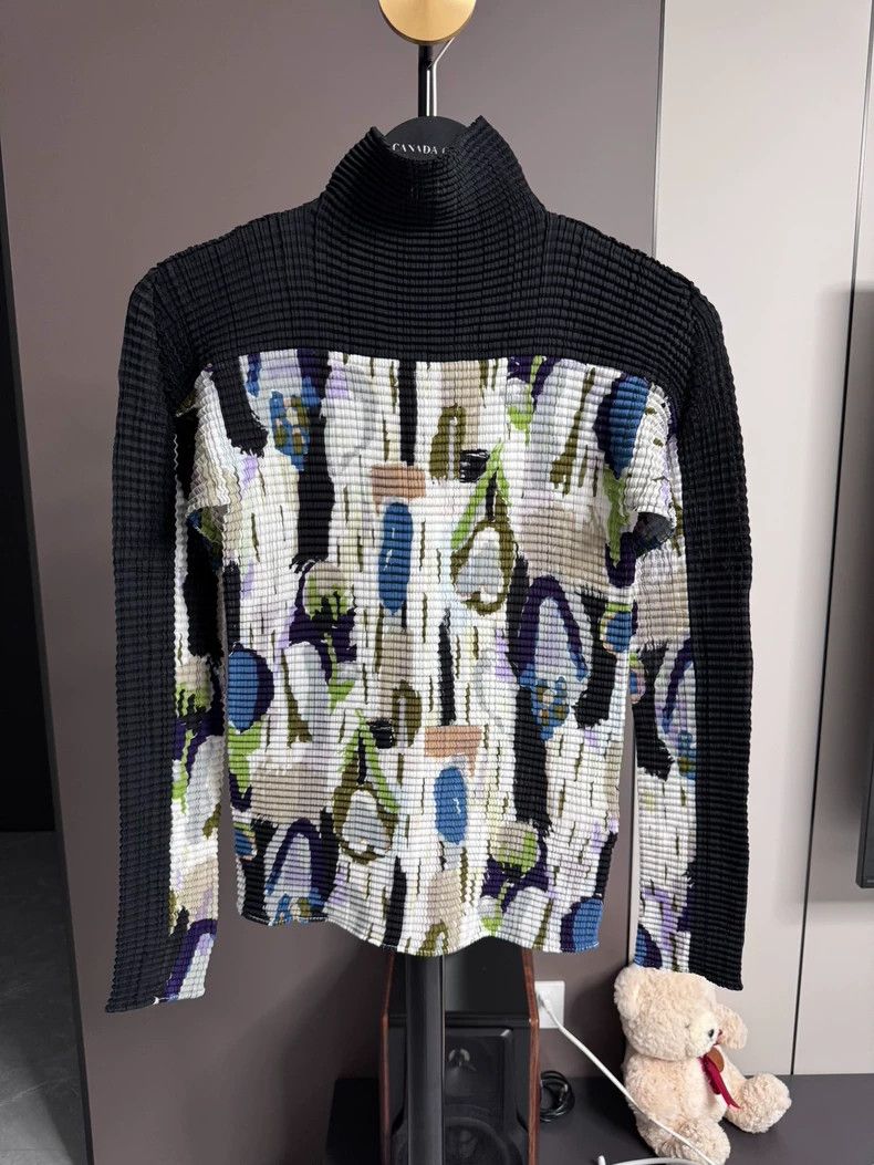 Issey Miyake Issey Miyake Black main line, ink-wash painting style plea Size M / US 6-8 / IT 42-44 - 1 Thumbnail