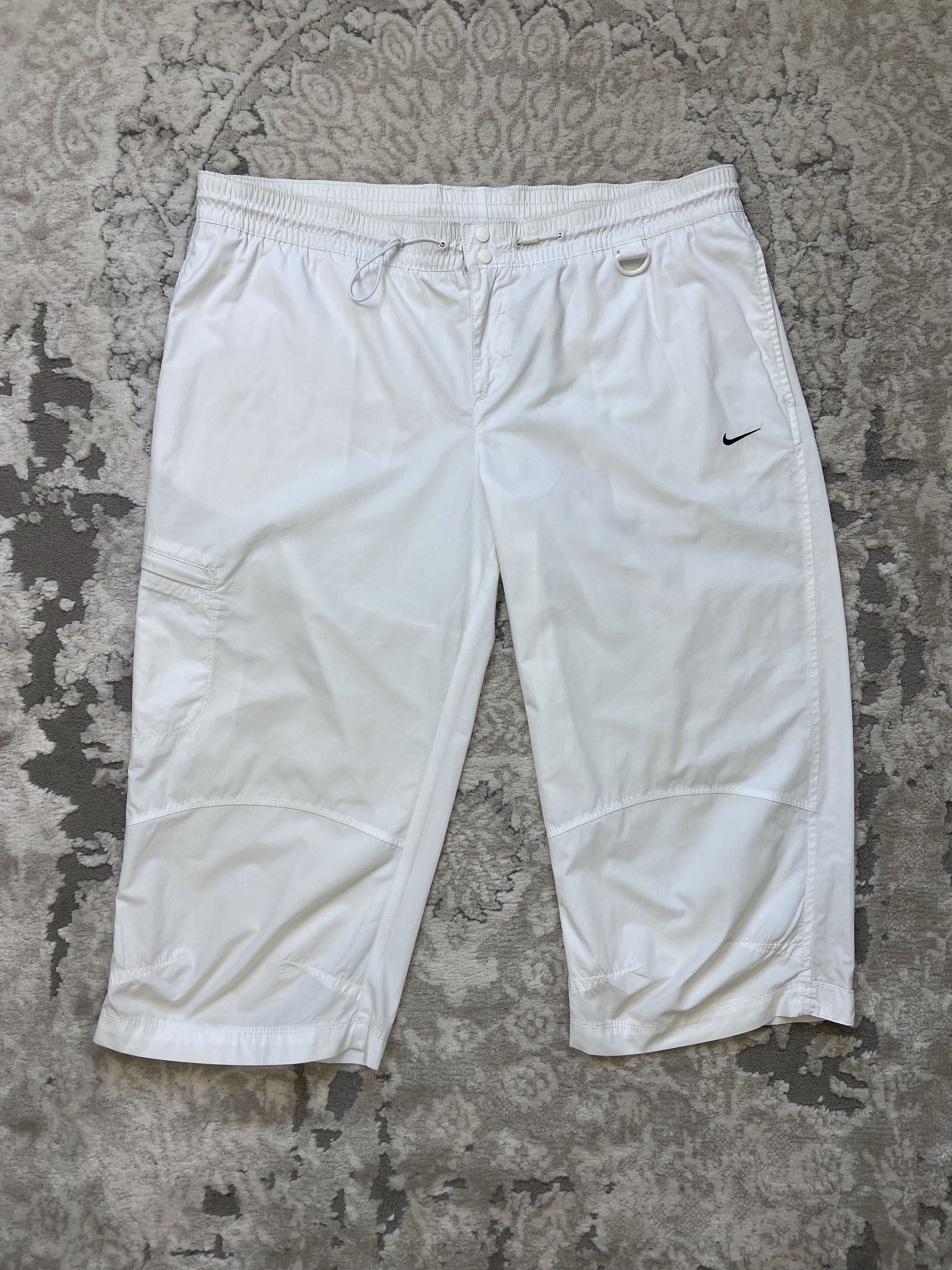 Nike Nike Capri Pants Shorts Y2K White XL Size US 36 / EU 52 - 1 Thumbnail