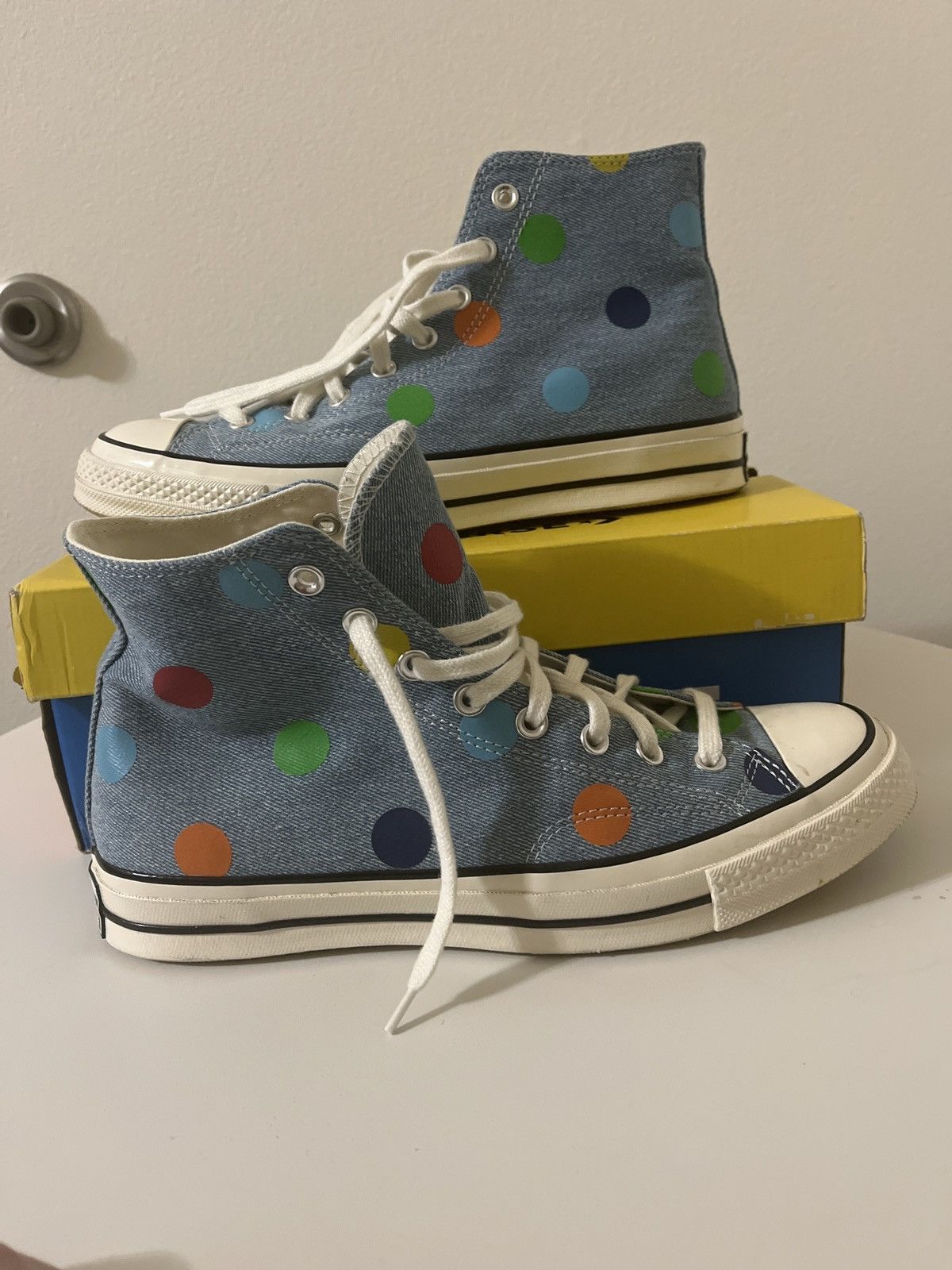 Golf Wang × Golf le Fleur × Tyler The Creator Golf wang polka dot chucks Size US 9.5 / EU 42-43 - 1 Thumbnail