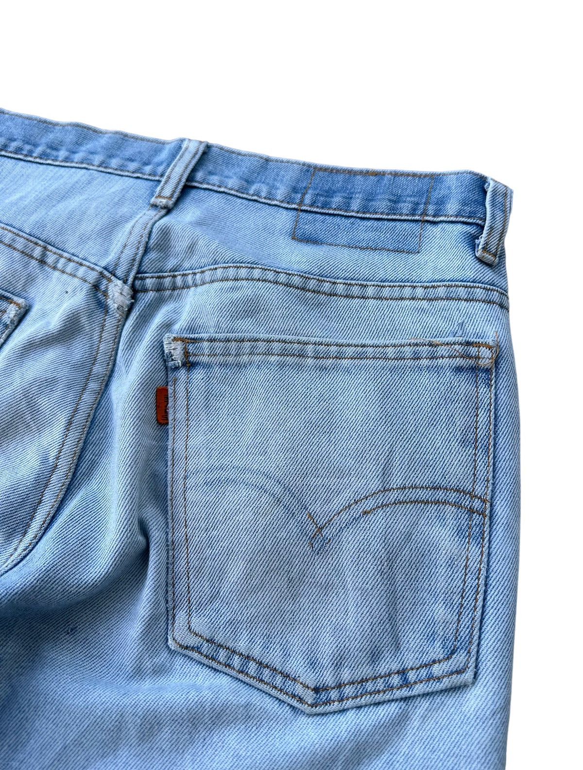 Levi's Vintage 70s Levi’s orentag top button 8 denim jeans Size US 30 / EU 46 - 4 Thumbnail