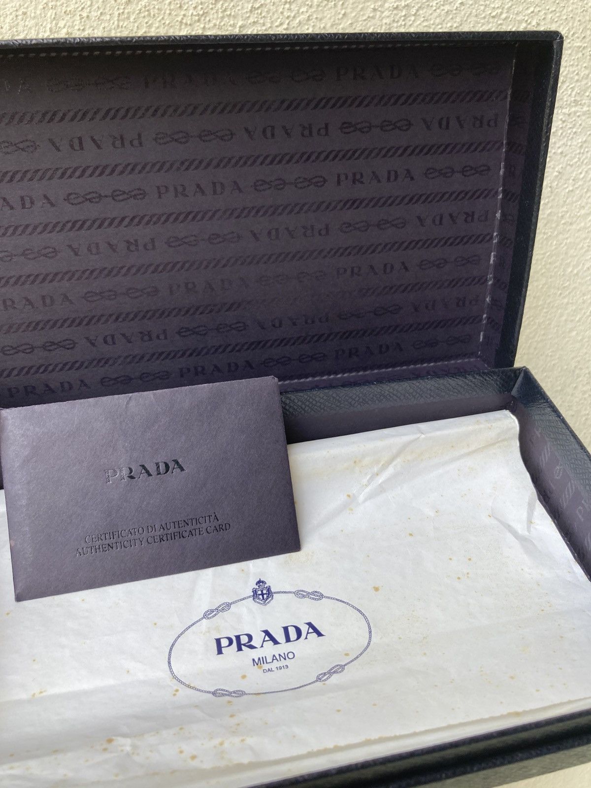 Prada Prada Saffiano Chevron Ribbon Peonia Pink Wallet Size ONE SIZE - 8 Thumbnail