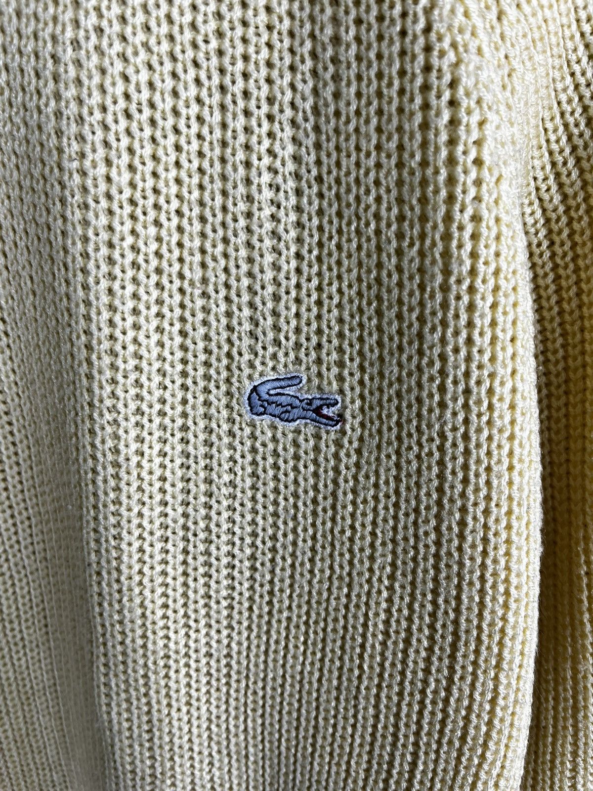 Lacoste knit sweater vintage 90s