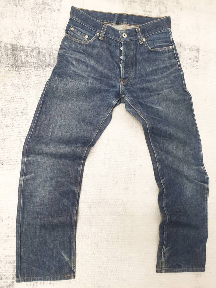 Helmut Lang 💥Helmut lang stonewash Made in Italy denim pant Size US 30 / EU 46 - 11 Thumbnail