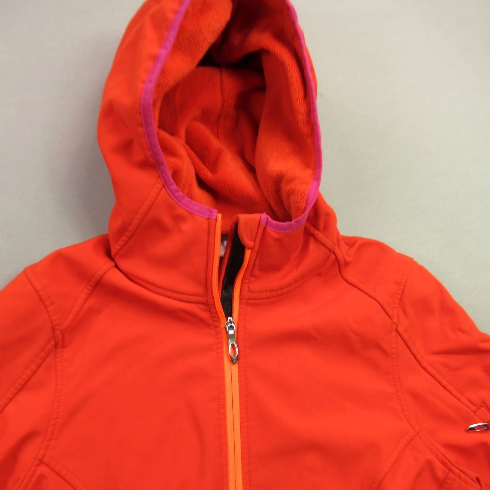 Spyder Spyder Jacket Womens Small Full Zip Hooded Outdoors Red Long Sleeve Size S / US 4 / IT 40 - 2 Thumbnail