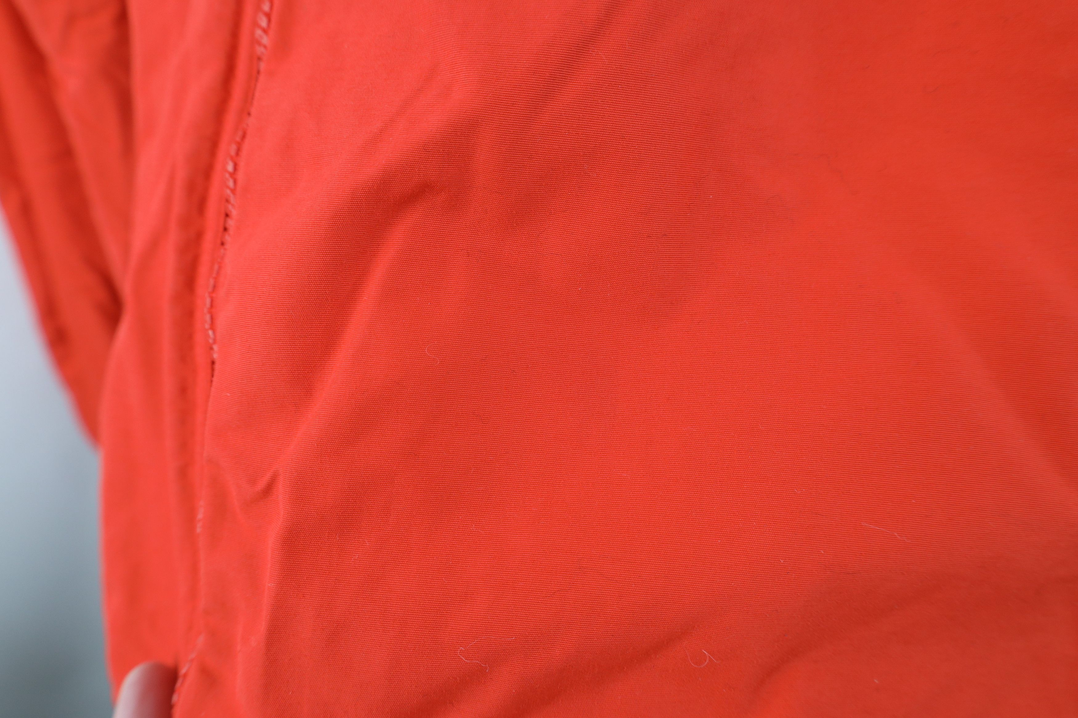 Lands' End Vintage 90s Lands End Fleece Lined Full Zip Jacket Orange Size US XXL / EU 58 / 5 - 7 Thumbnail