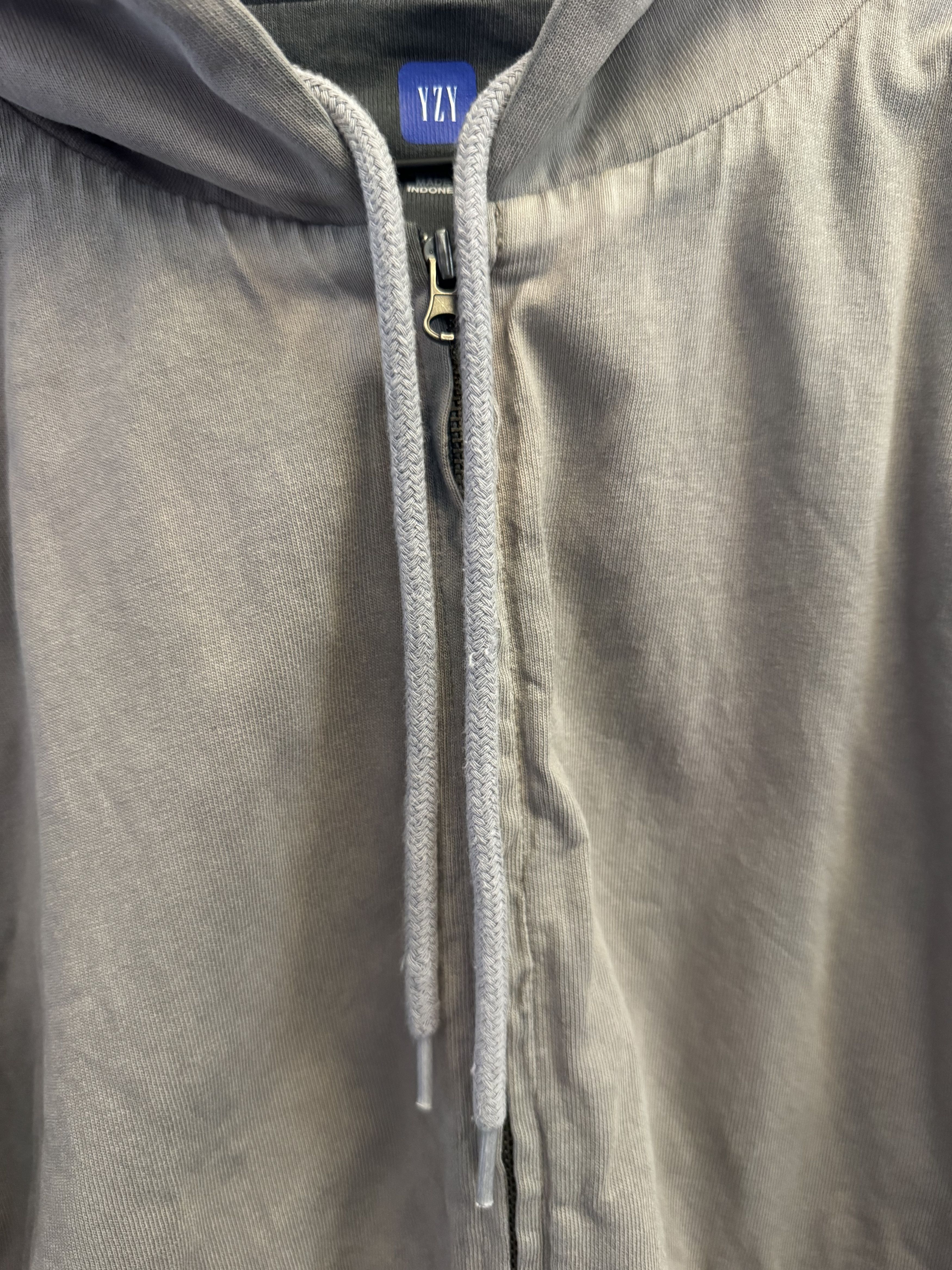 Gap × Yeezy Yeezy x Gap Zip Up Grey Unreleased Hoodie Size US S / EU 44-46 / 1 - 2 Thumbnail