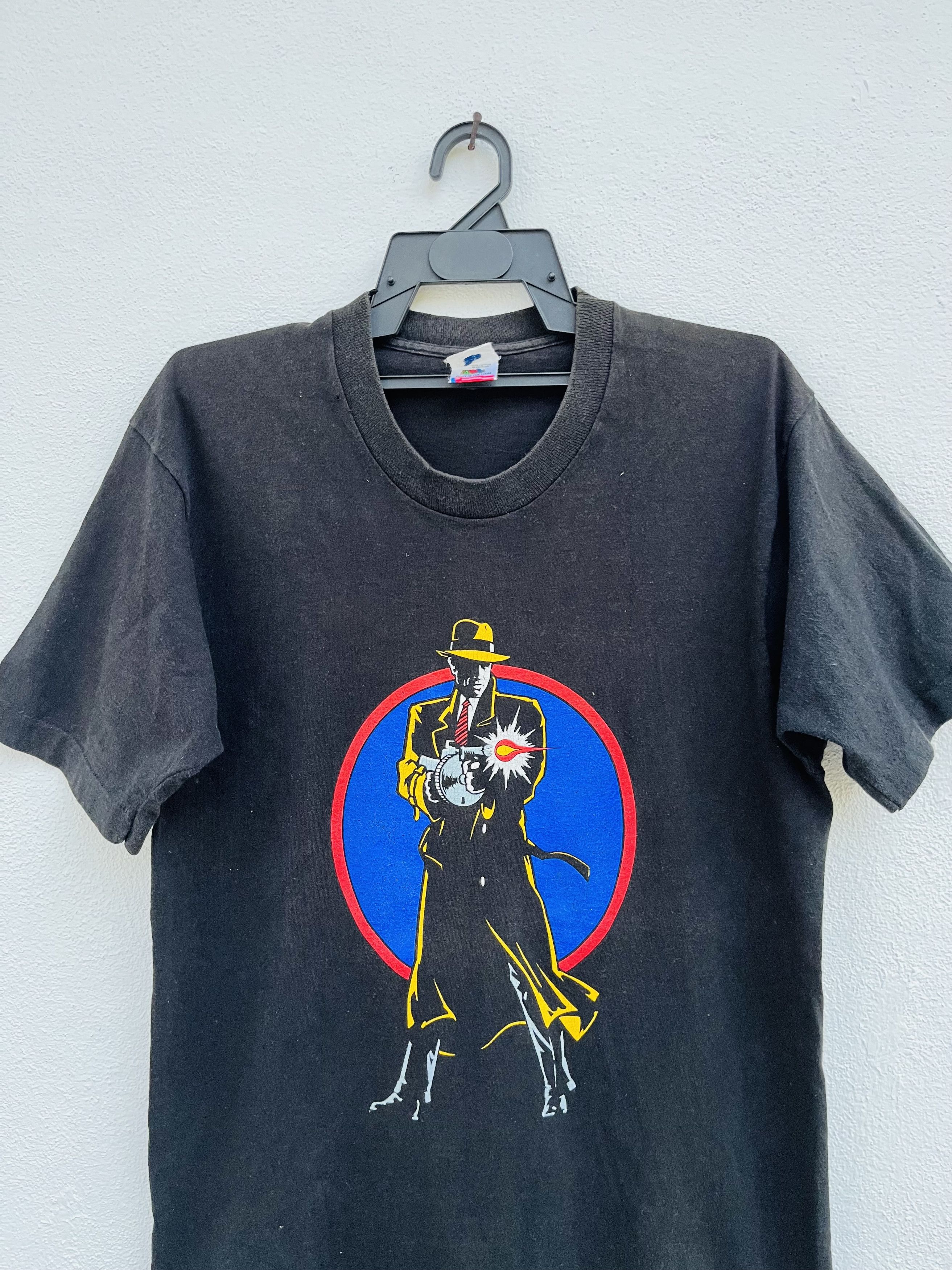 Vintage Vintage 90s Dick Tracy Movie Streetwear Fashion Style Size US L / EU 52-54 / 3 - 3 Thumbnail