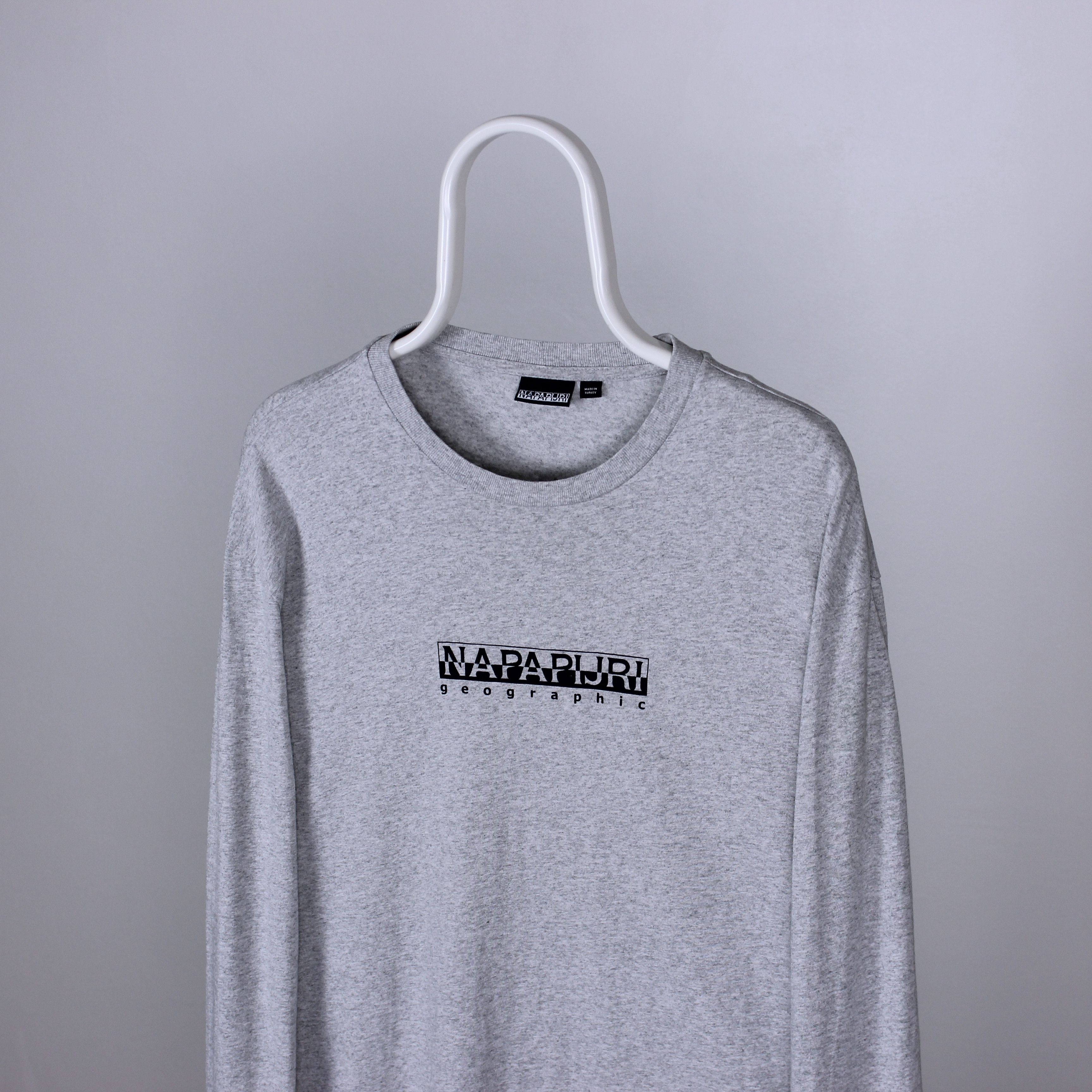 Napapijri Napapijri long sleeve men cotton S gray Size US S / EU 44-46 / 1 - 9 Thumbnail