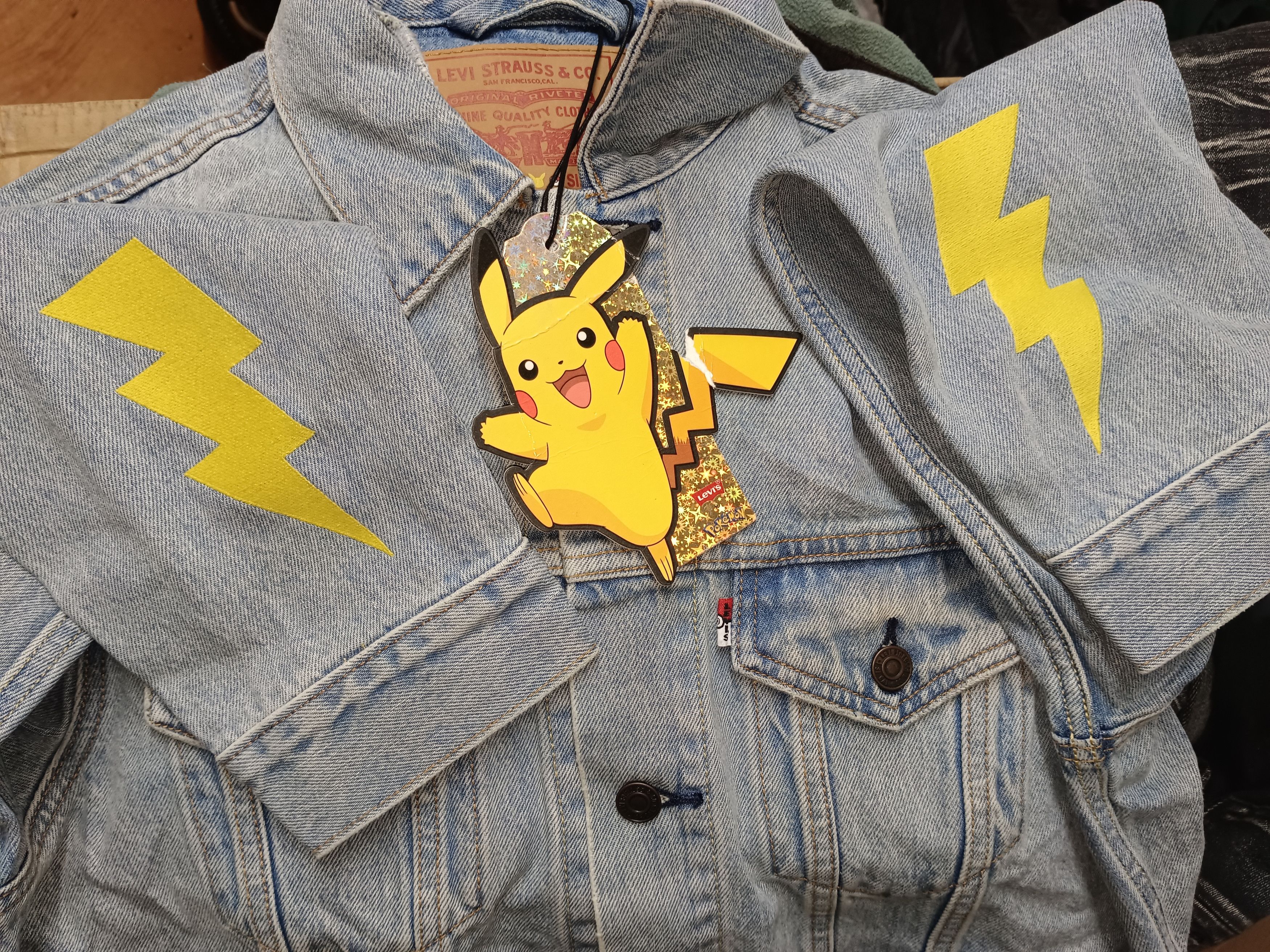 Levis x Pokemon 25th Anniversary Vintage Trucker Jacket