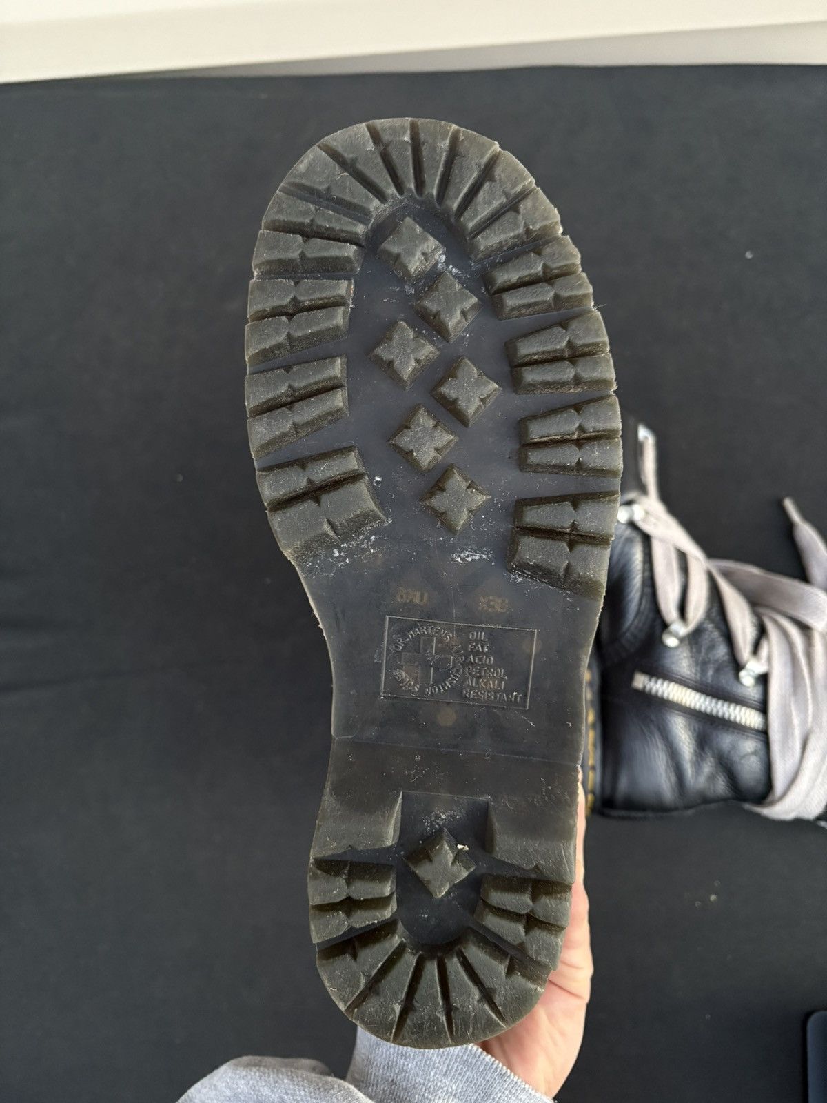 Dr. Martens × Rick Owens Rick Owens Dr. Martens 1460 Bex Pentagram Boots Size US 7.5 / EU 40-41 - 4 Thumbnail