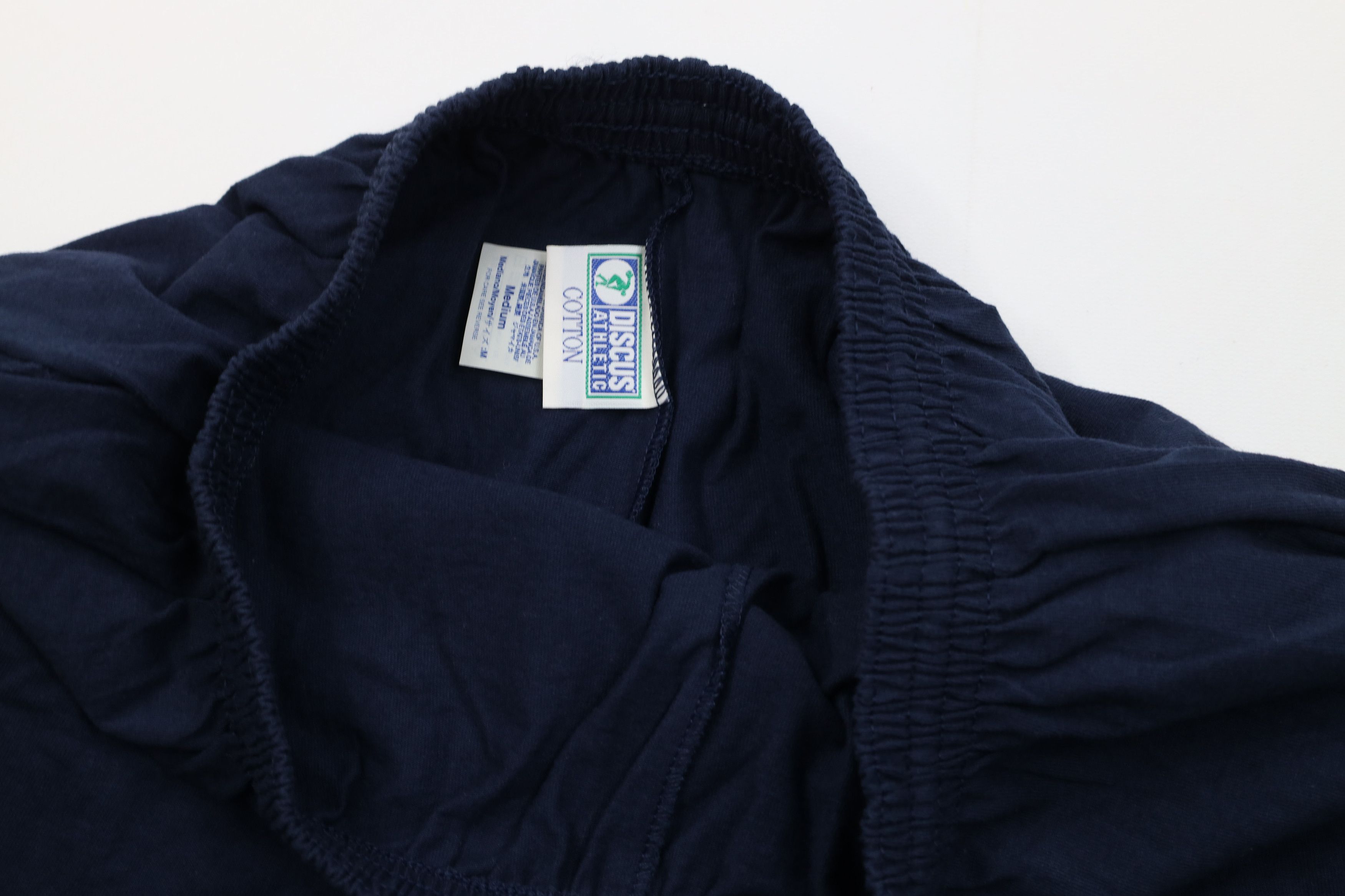 Vintage Vintage 90s Streetwear Above Knee Shorts Navy Blue Cotton Size US 32 / EU 48 - 6 Thumbnail