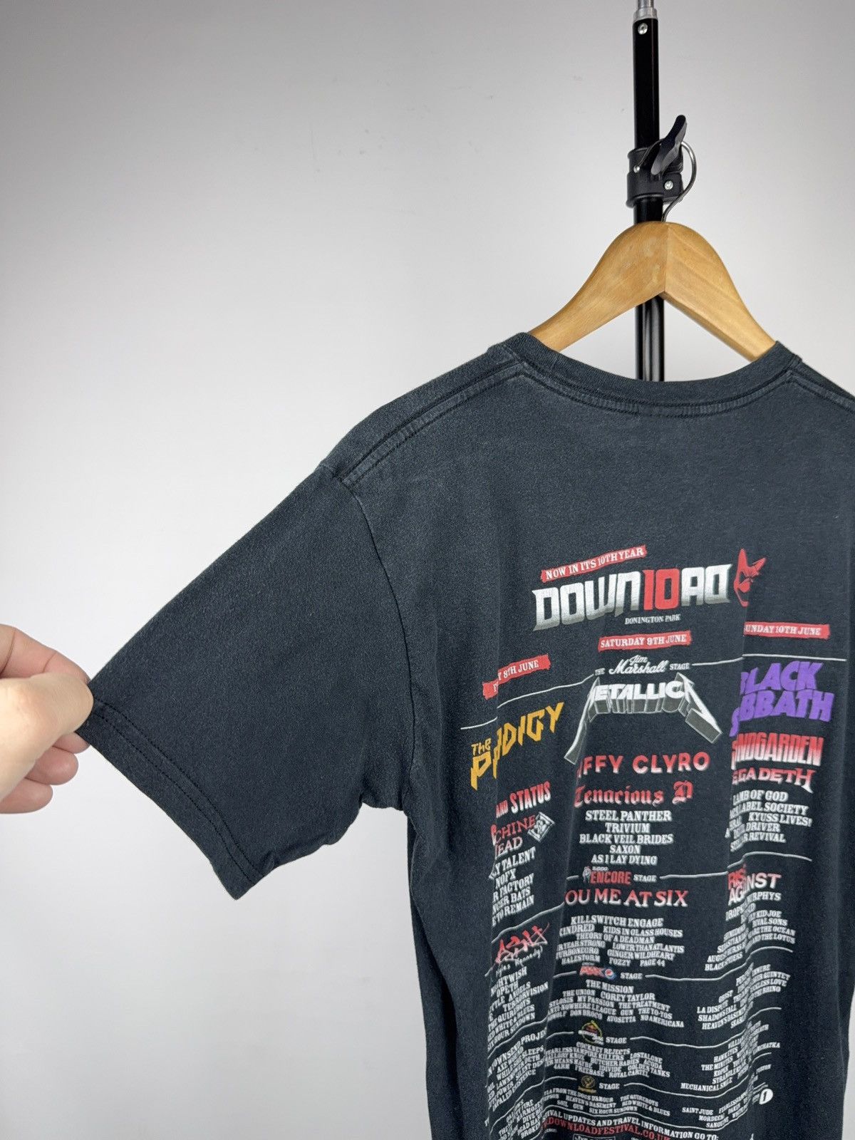 Band Tees Download Festival Band Lineup Graphic T-Shirt Metal Rock Size US M / EU 48-50 / 2 - 14 Thumbnail