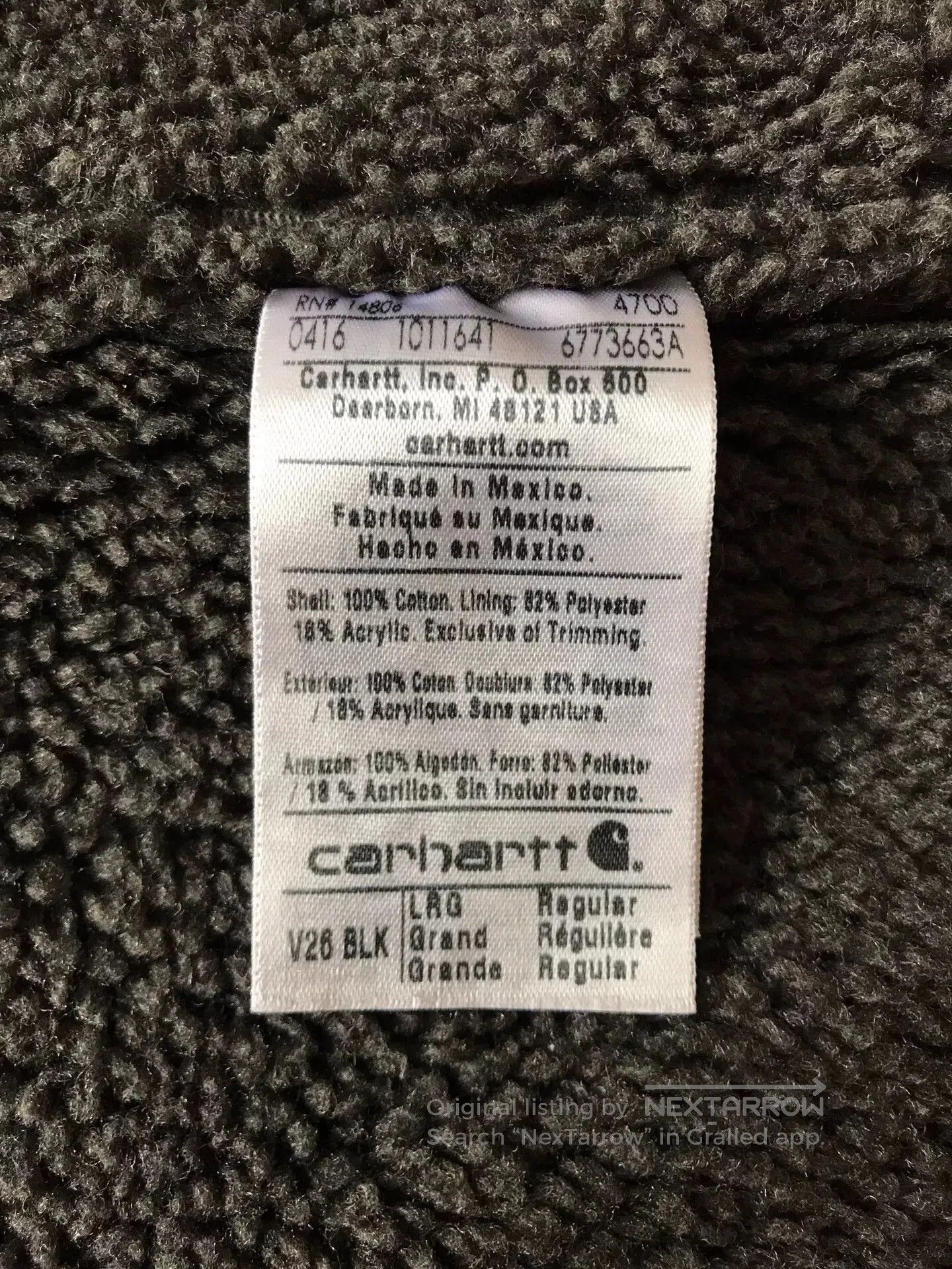 Carhartt Carhartt V26 Canvas Work Vest. Size US L / EU 52-54 / 3 - 9 Thumbnail