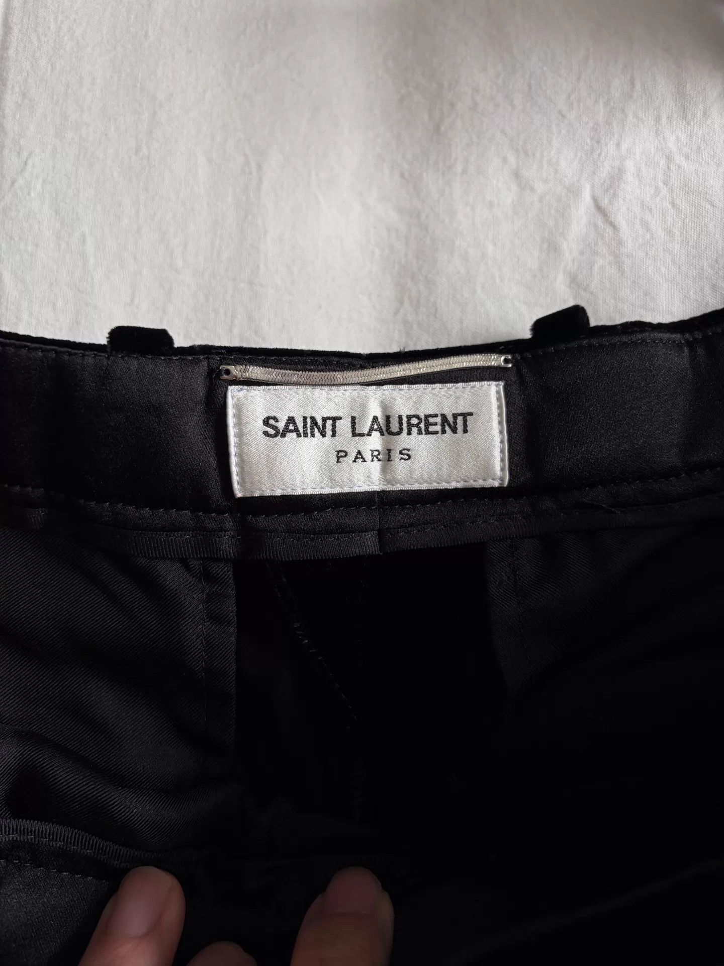 Saint Laurent Paris Saint Laurent Men's Velvet Trousers Ｑ23 Size US 36 / EU 52 - 6 Thumbnail