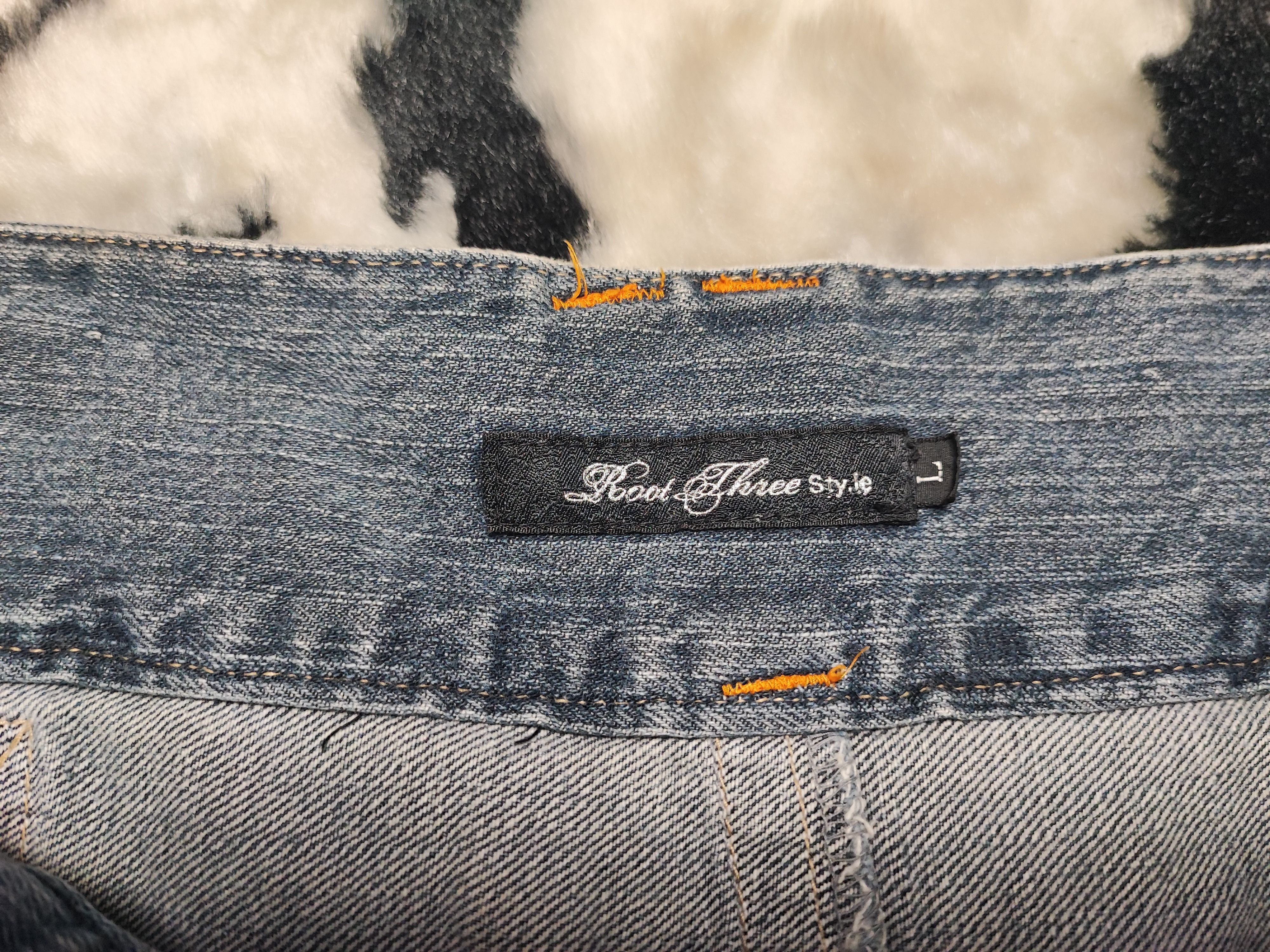 Japanese Brand × Vintage Vintage Root Three Stye japanese Jeans Size US 34 / EU 50 - 13 Thumbnail