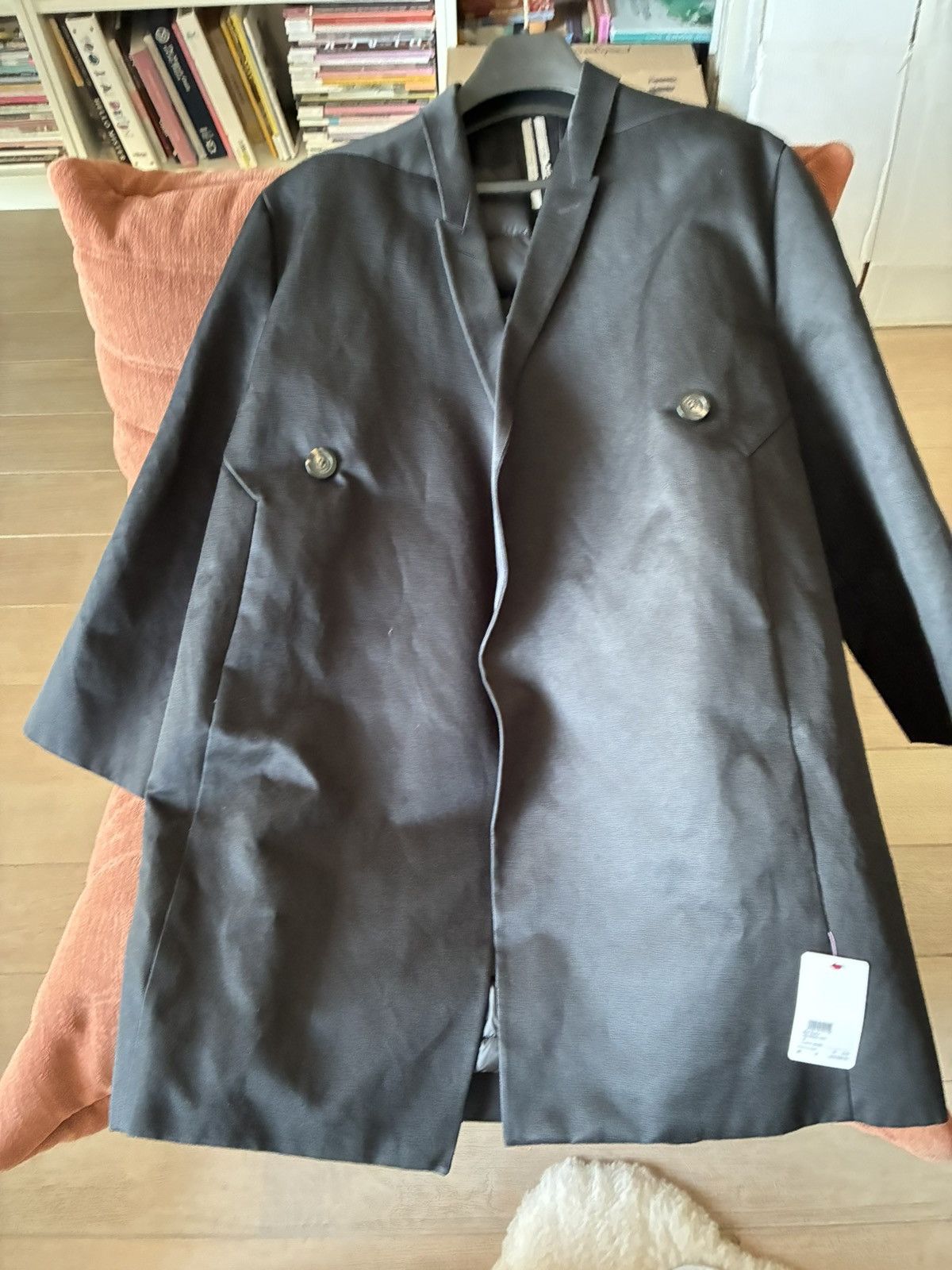 Rick Owens Rick Owens - Strobe Jumbo JMF overcoat Size US L / EU 52-54 / 3 - 8 Thumbnail
