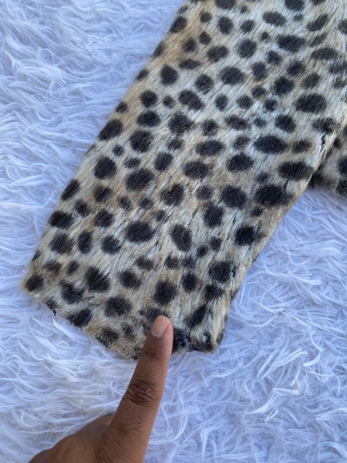 agnes b. Rare agnes b. Fur Leopard Gold Button Jacket Size M / US 6-8 / IT 42-44 - 25 Thumbnail