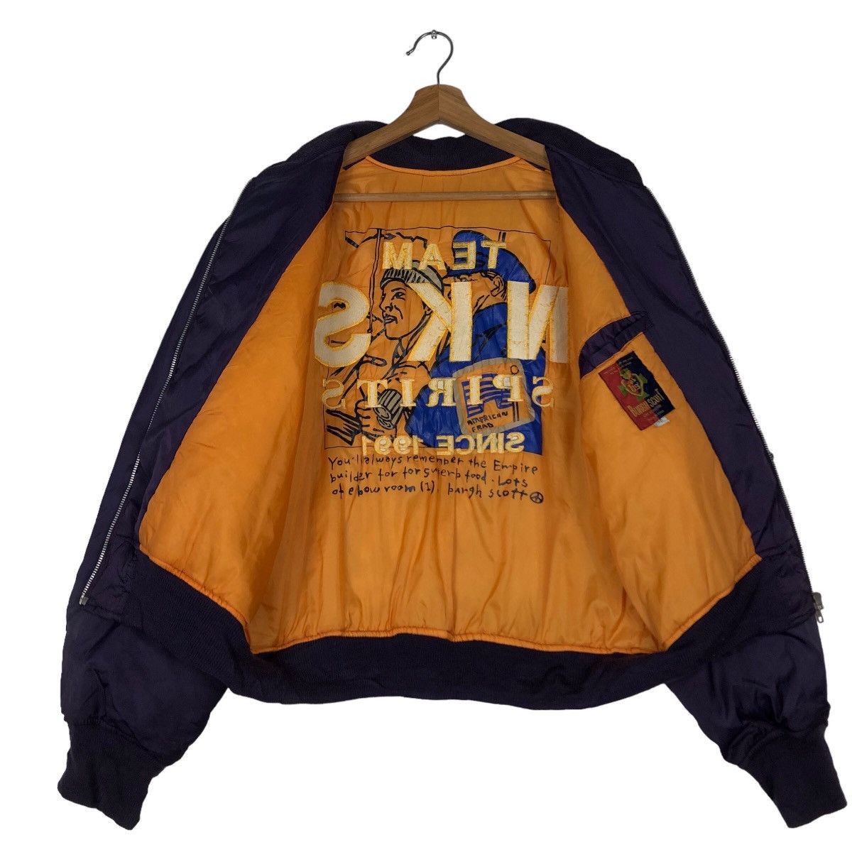 Hein Gericke 🔥90’s Vintage Bomber Jacket NKS Team Racing Big Logo Size US M / EU 48-50 / 2 - 11 Thumbnail