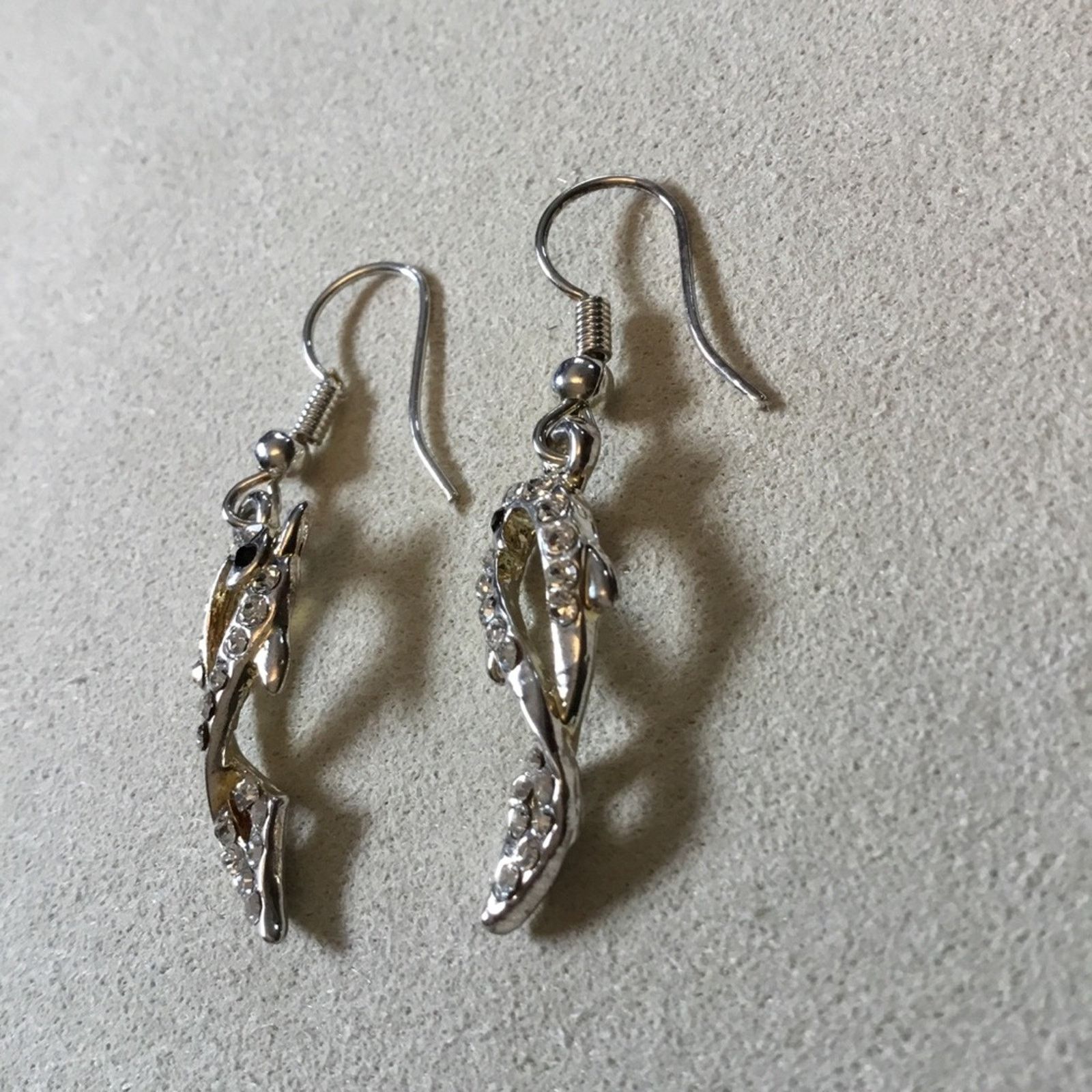 Other Silver Dolphin Earrings Size ONE SIZE - 5 Thumbnail