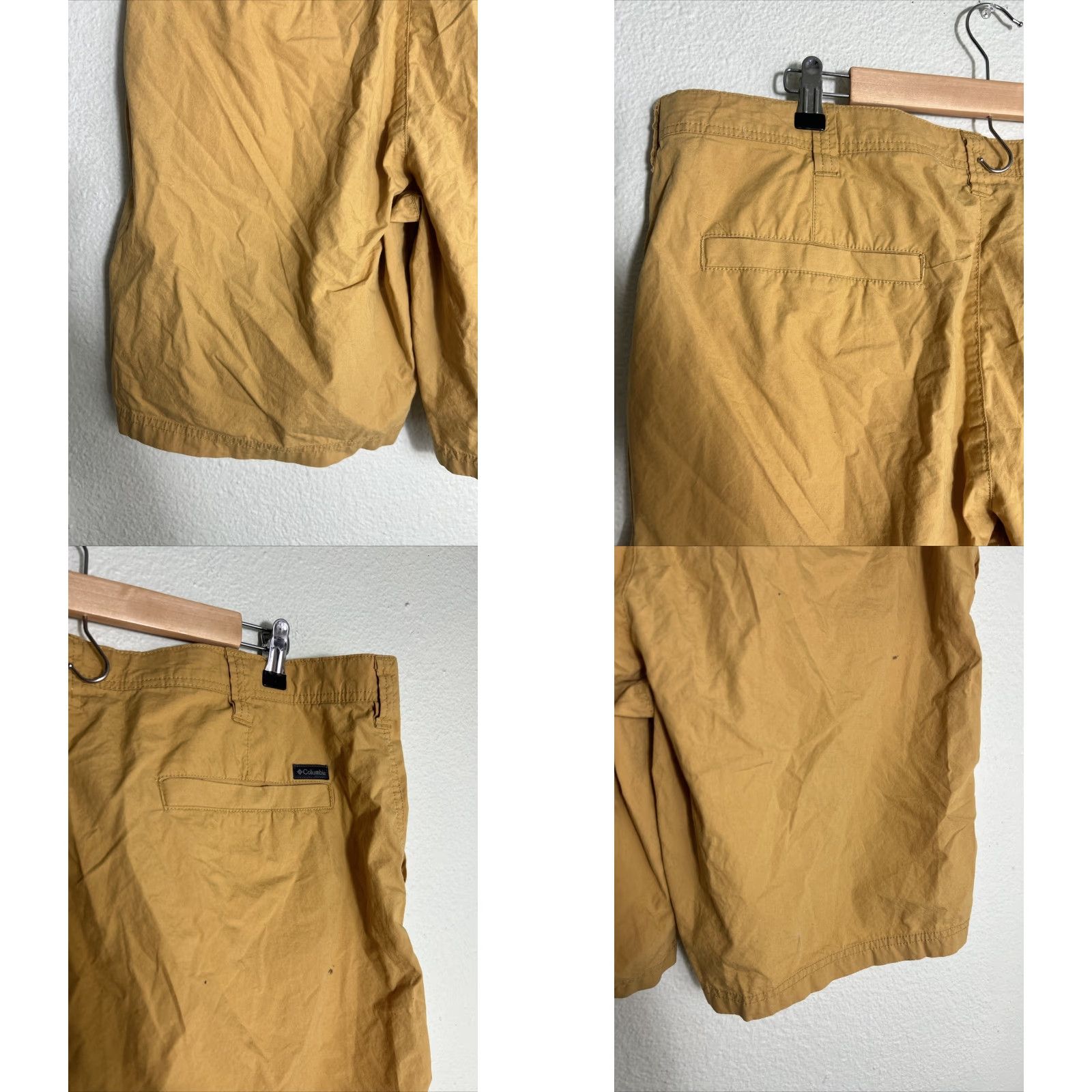 Vintage Columbia Chino Shorts Mustard Yellow 40x10 Flat Front Men Regular Size 40 Shorts Mens Chino Flat Front Mustard Columbia Yellow 40x10 Size US 40 / EU 56 - 8 Thumbnail