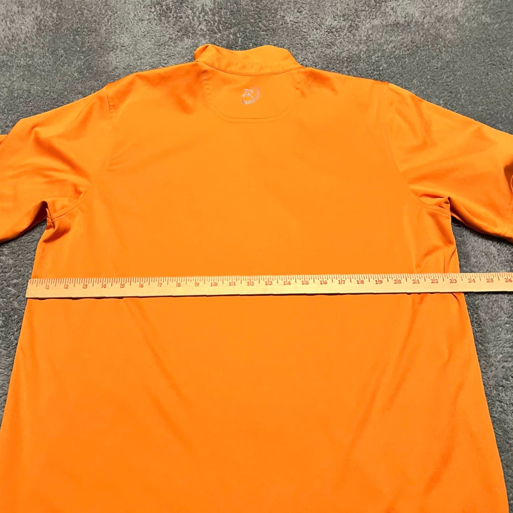 Vintage Zero Restriction Polo Shirt Men XL Orange Performance Tour Series Golf Size US XL / EU 56 / 4 - 4 Thumbnail