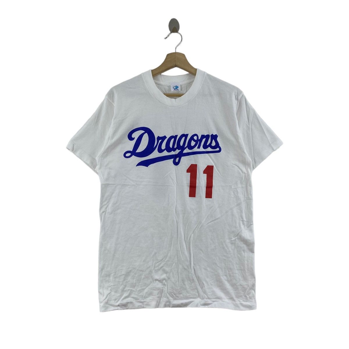Vintage Vintage DRAGONS KAWAKAMI 11 Japan Baseball League White Size US M / EU 48-50 / 2 - 3 Thumbnail