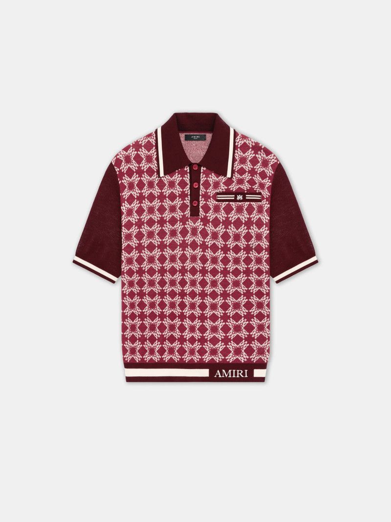 Amiri o1orln1125 MA Quad Polo Shirt in Multicolor Size US L / EU 52-54 / 3 - 1 Thumbnail
